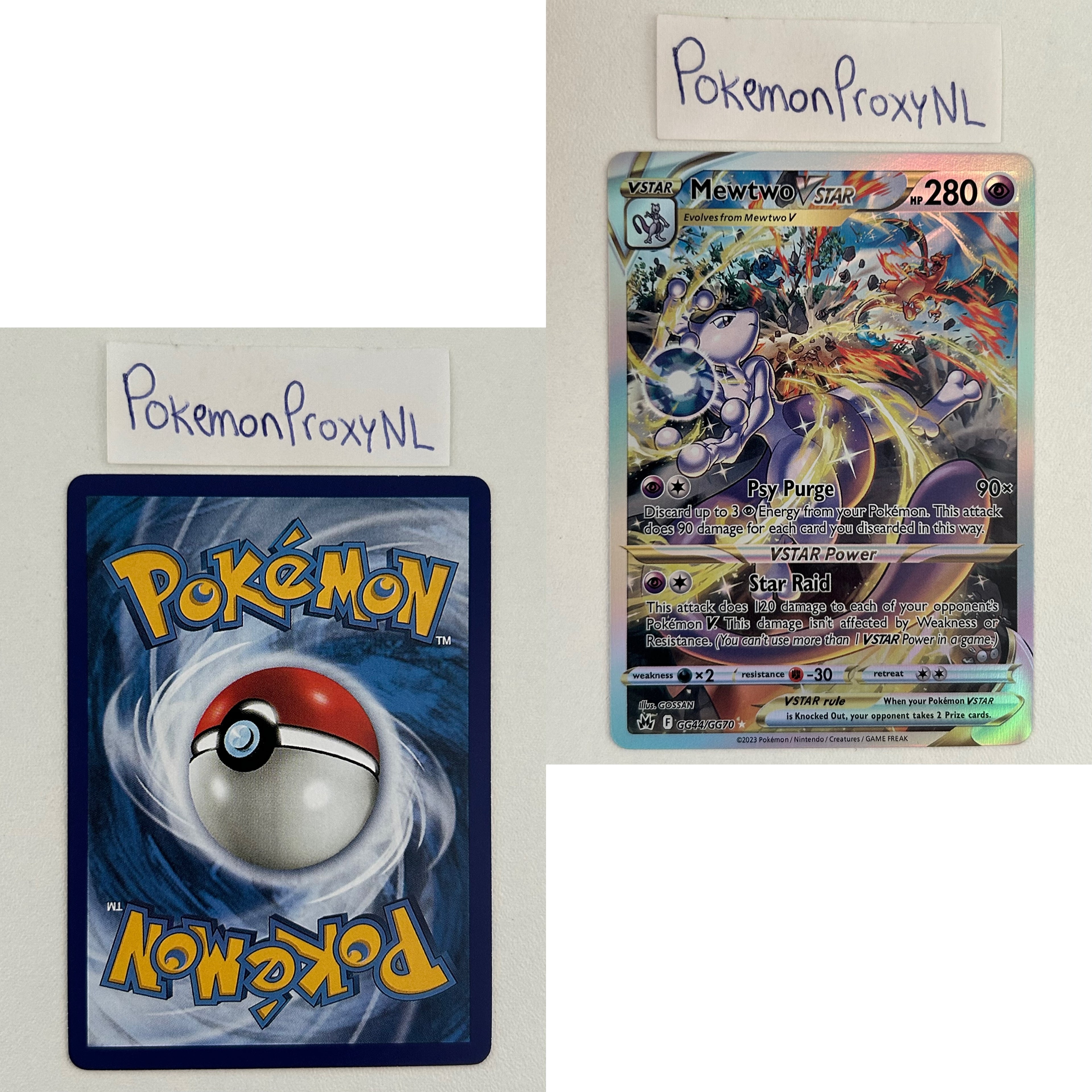 Crown Zenith Set (CRZ) / 001/159 - GG70/GG70 / 2023 / PROXY Pokémon TCG card(s)