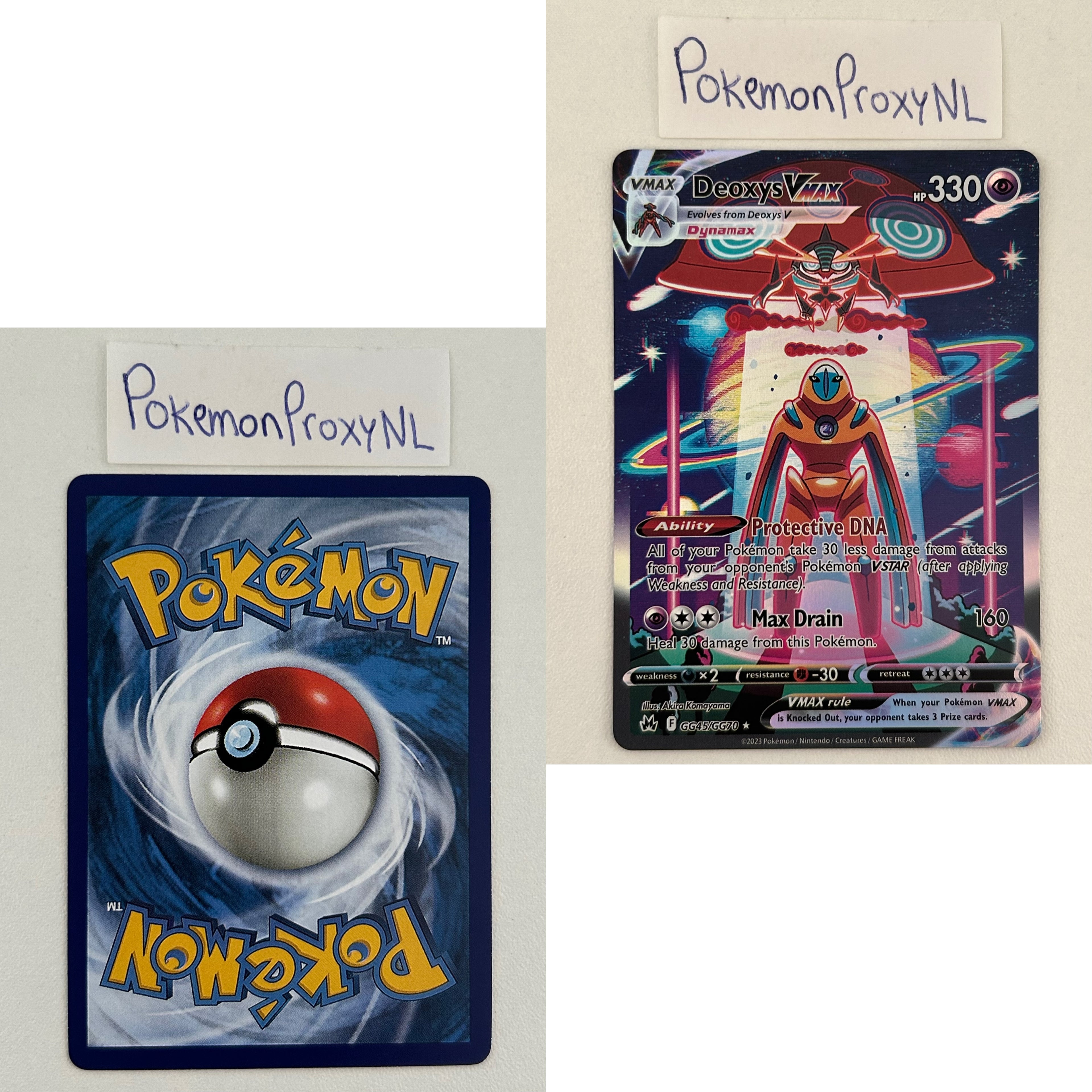 Crown Zenith Set (CRZ) / 001/159 - GG70/GG70 / 2023 / PROXY Pokémon TCG card(s)