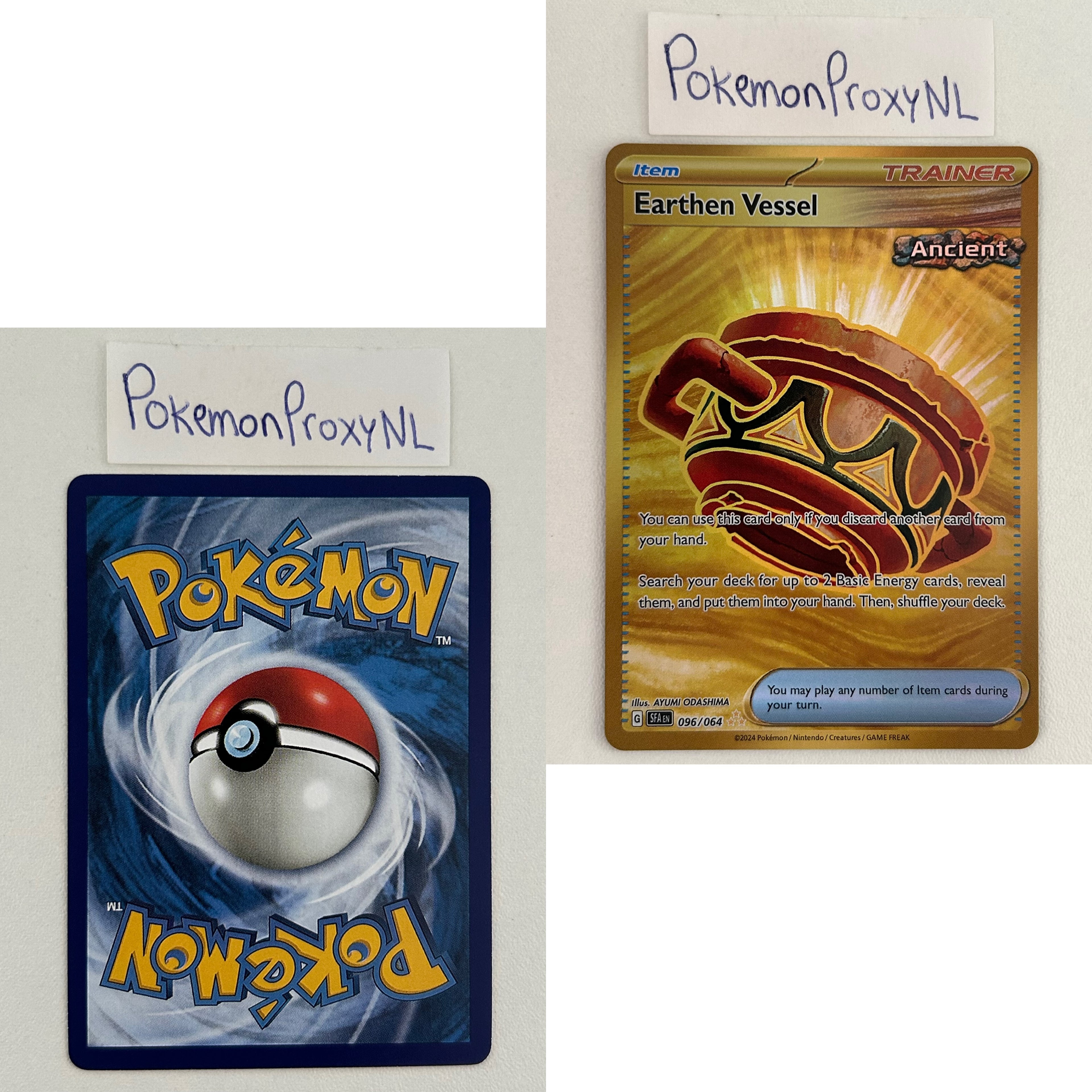 Shrouded Fable Set (SFA) / 001/064 - 099/064 / 2024 / PROXY Pokémon TCG card(s)