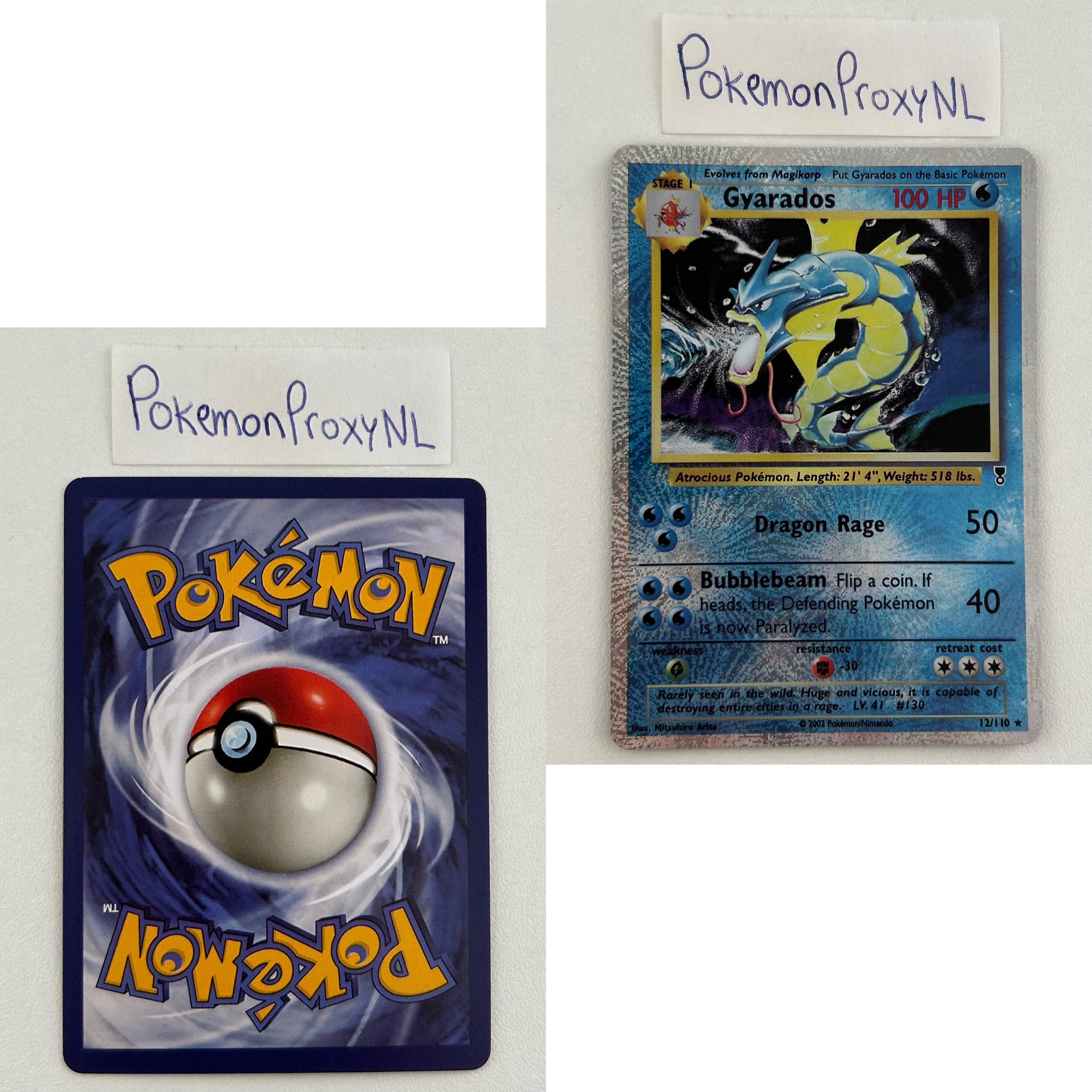 Legendary Collection Set (LC) / 1/110 - 110/110 / 2002 / PROXY Pokémon TCG card(s)