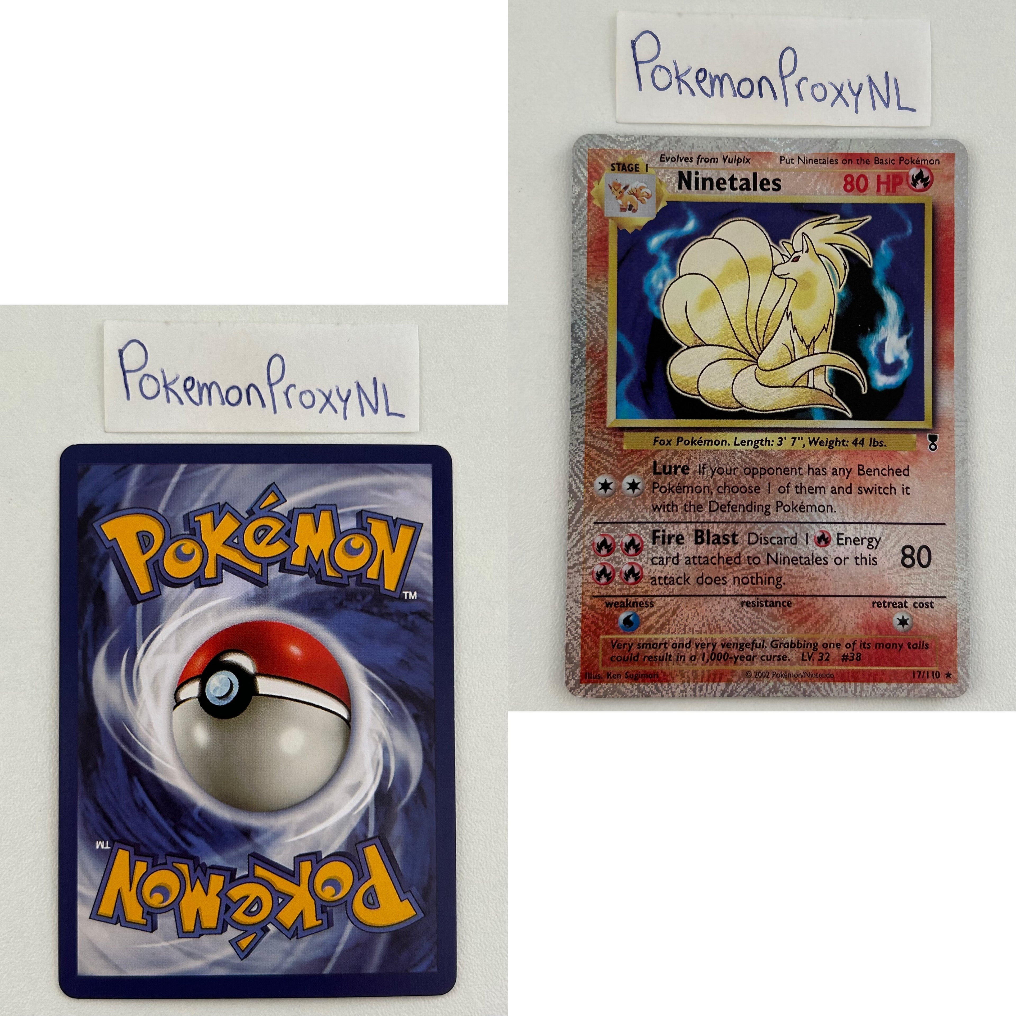 Legendary Collection Set (LC) / 1/110 - 110/110 / 2002 / PROXY Pokémon TCG card(s)