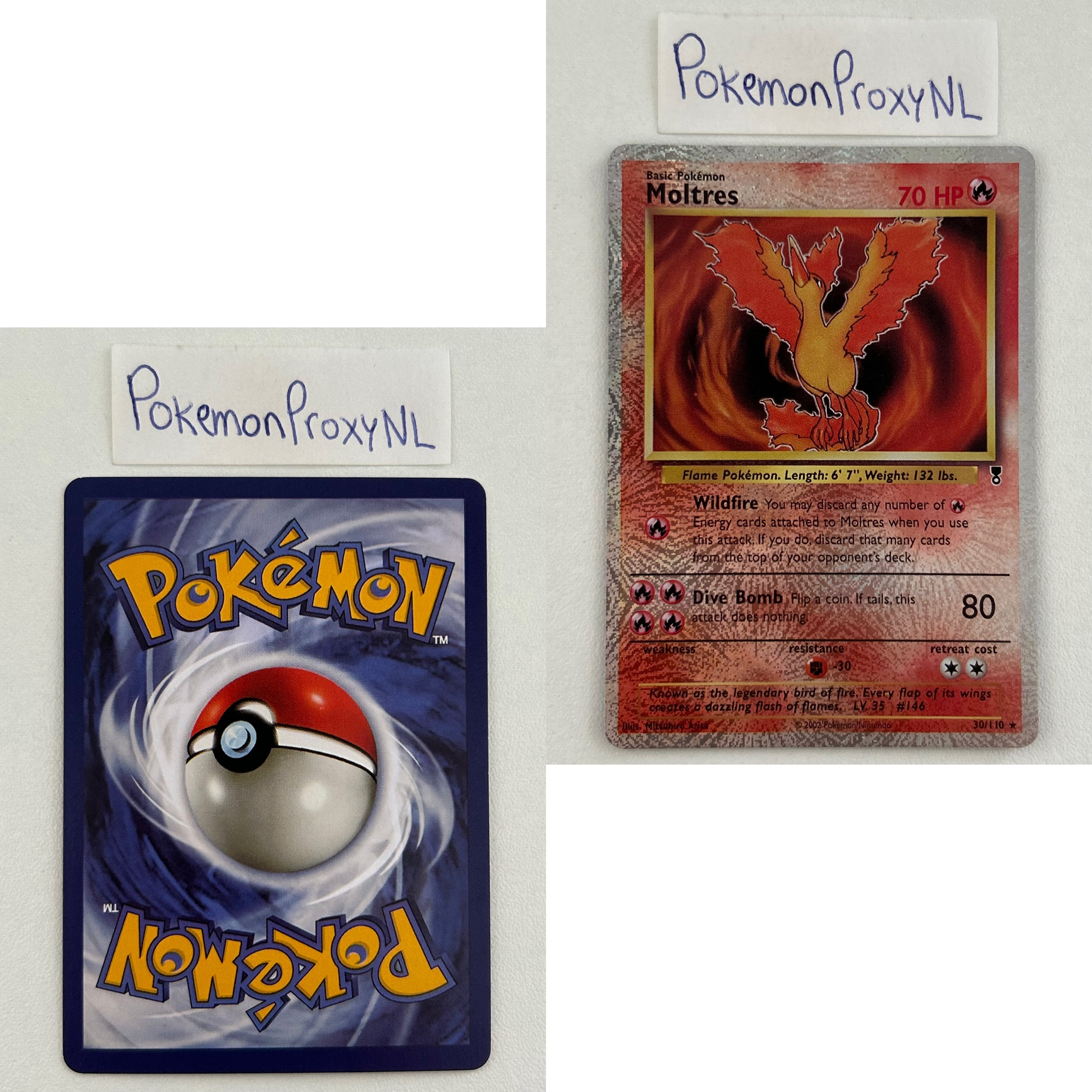Legendary Collection Set (LC) / 1/110 - 110/110 / 2002 / PROXY Pokémon TCG card(s)