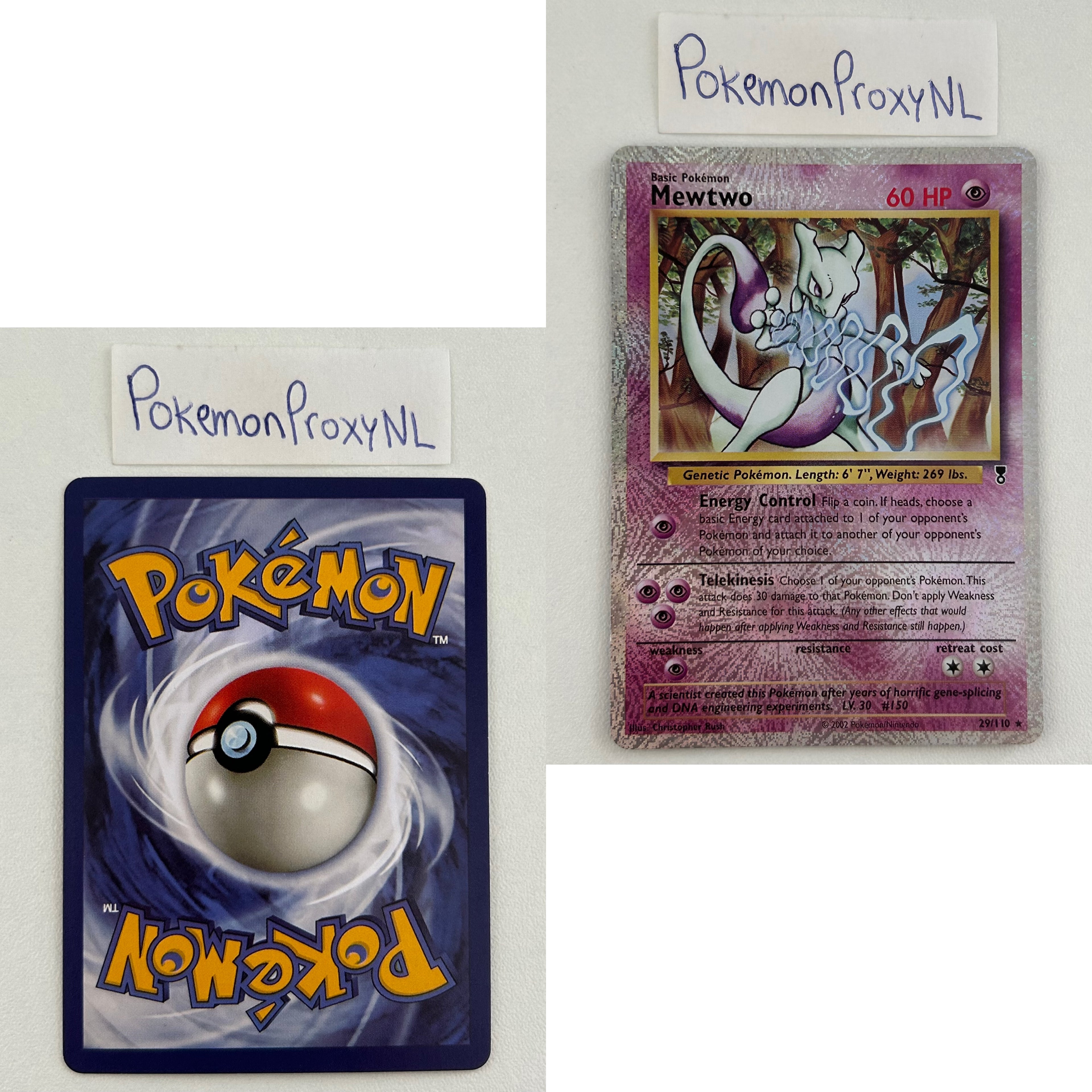 Legendary Collection Set (LC) / 1/110 - 110/110 / 2002 / PROXY Pokémon TCG card(s)