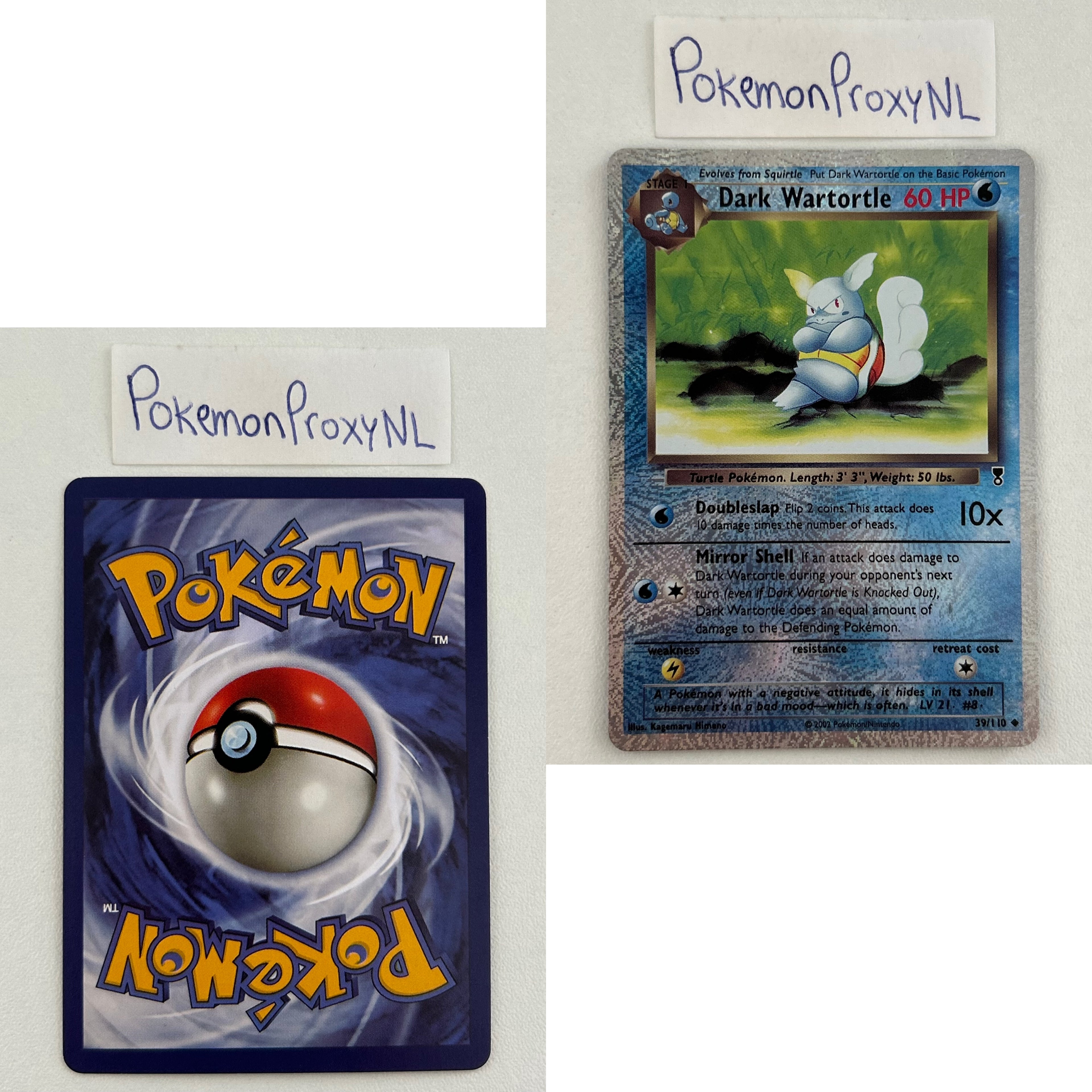 Legendary Collection Set (LC) / 1/110 - 110/110 / 2002 / PROXY Pokémon TCG card(s)