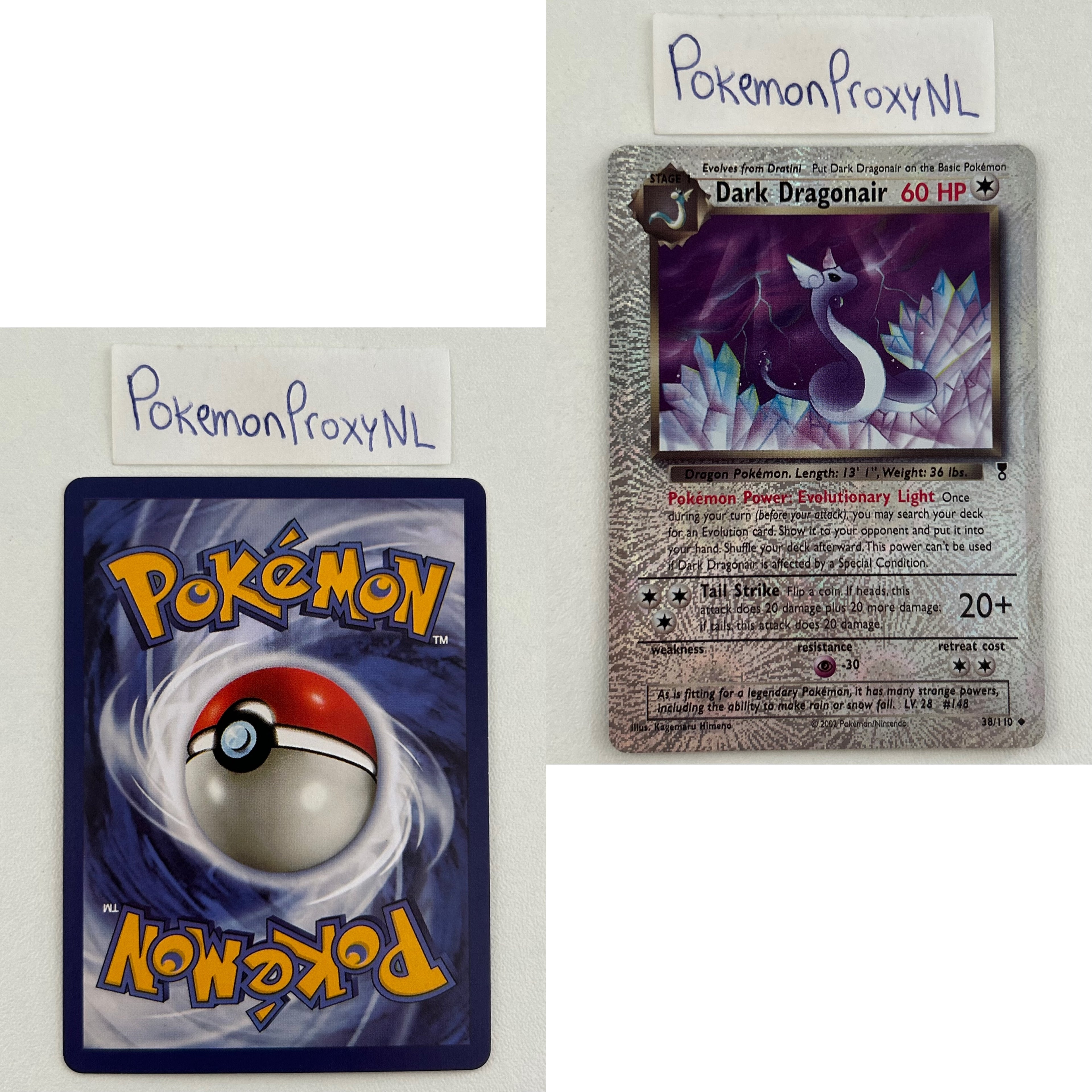 Legendary Collection Set (LC) / 1/110 - 110/110 / 2002 / PROXY Pokémon TCG card(s)