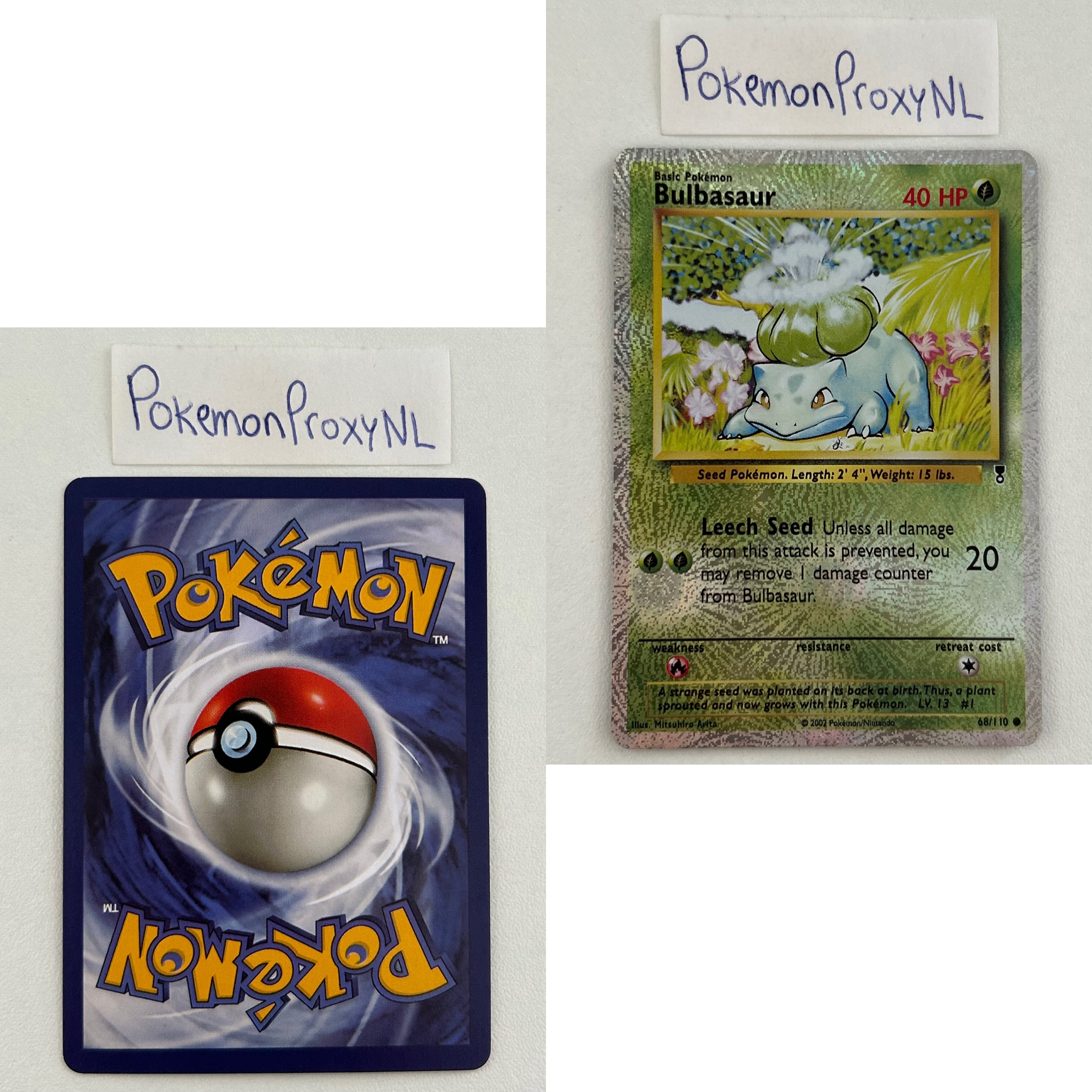 Legendary Collection Set (LC) / 1/110 - 110/110 / 2002 / PROXY Pokémon TCG card(s)