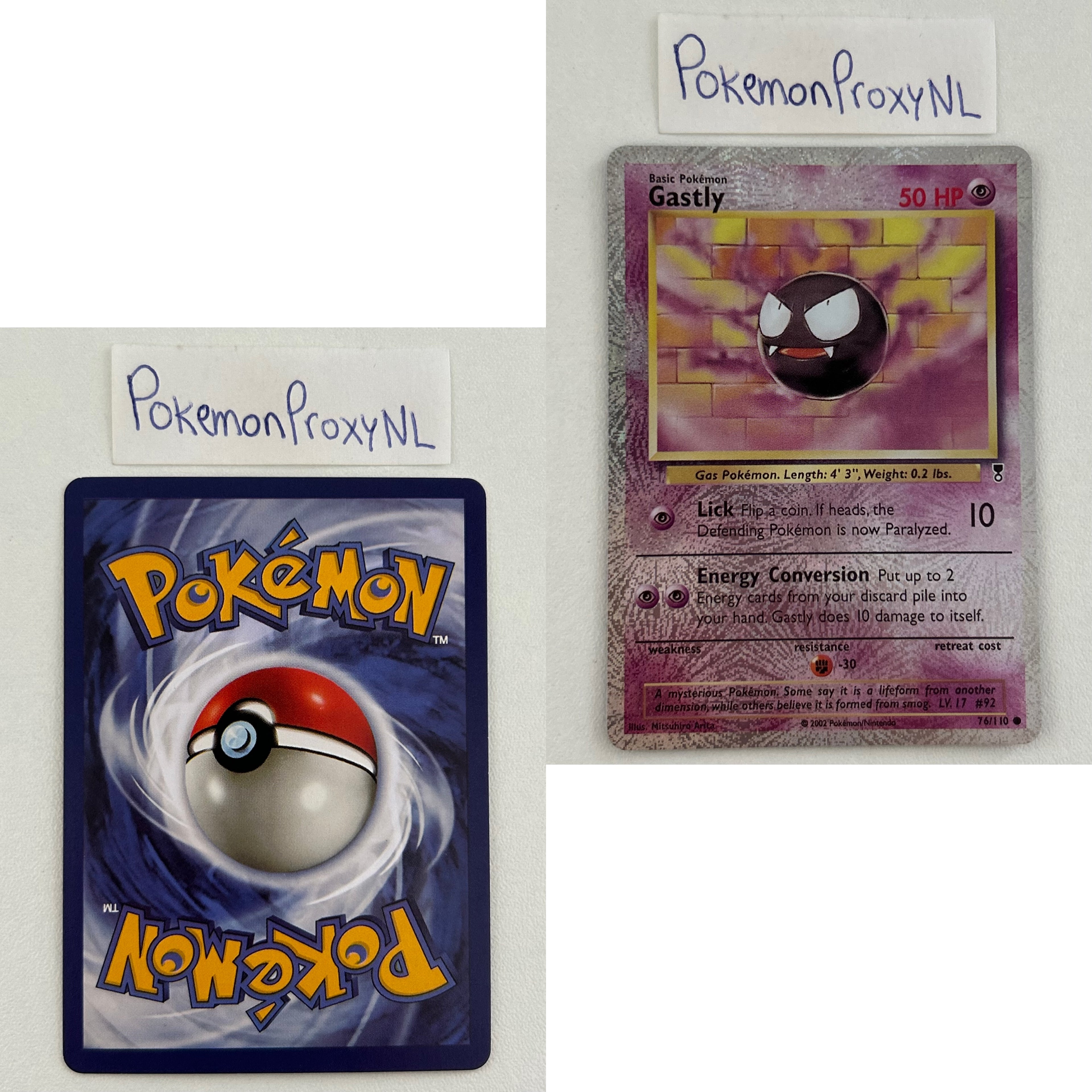 Legendary Collection Set (LC) / 1/110 - 110/110 / 2002 / PROXY Pokémon TCG card(s)