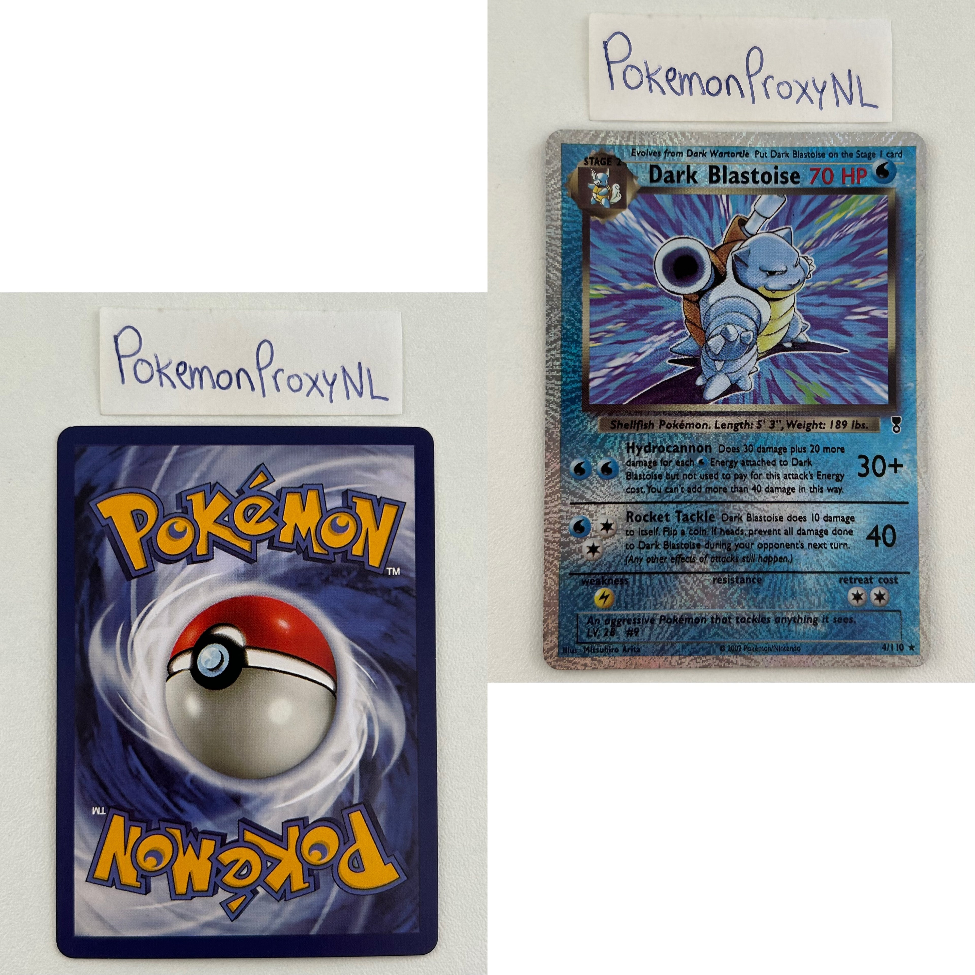 Legendary Collection Set (LC) / 1/110 - 110/110 / 2002 / PROXY Pokémon TCG card(s)