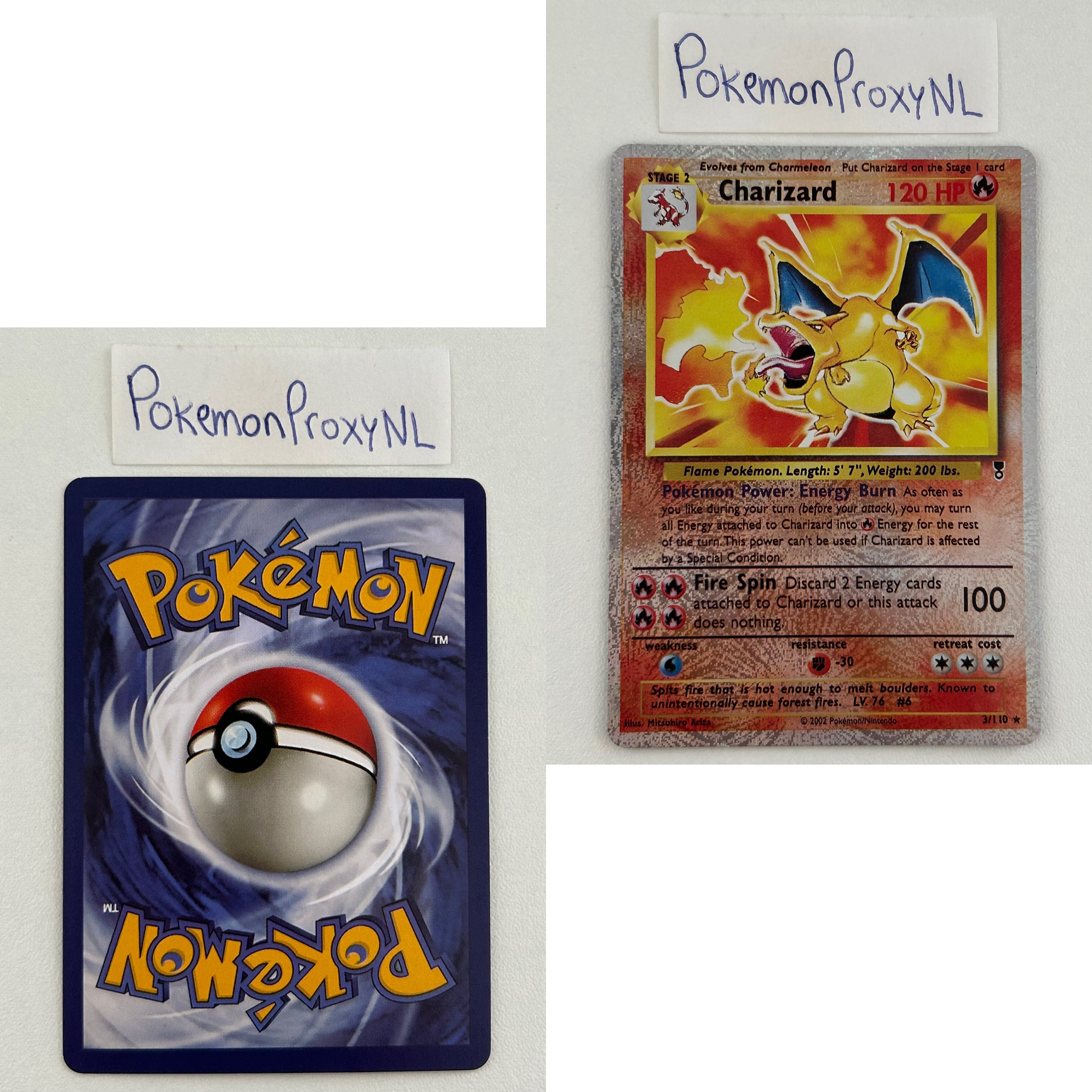 Legendary Collection Set (LC) / 1/110 - 110/110 / 2002 / PROXY Pokémon TCG card(s)