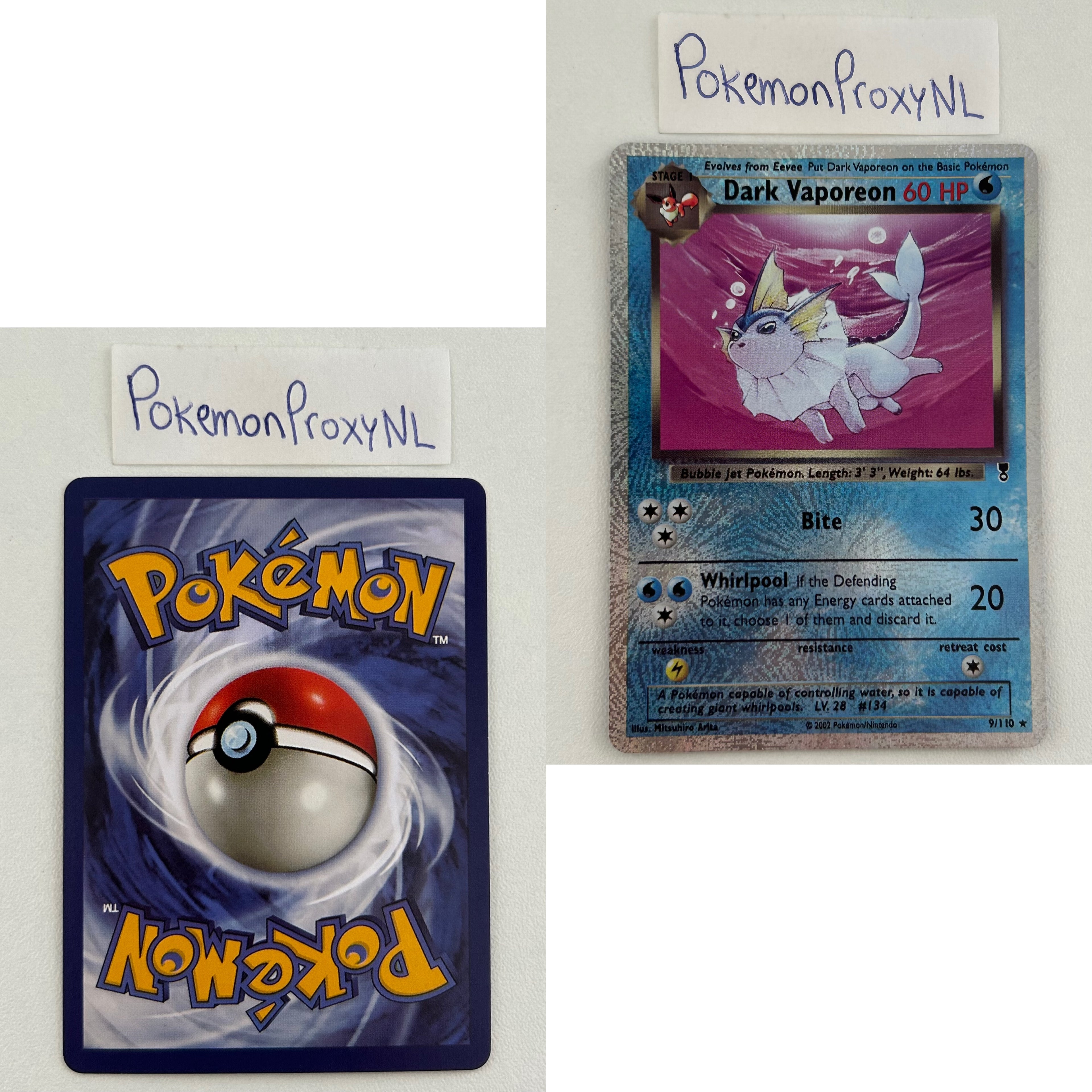 Legendary Collection Set (LC) / 1/110 - 110/110 / 2002 / PROXY Pokémon TCG card(s)