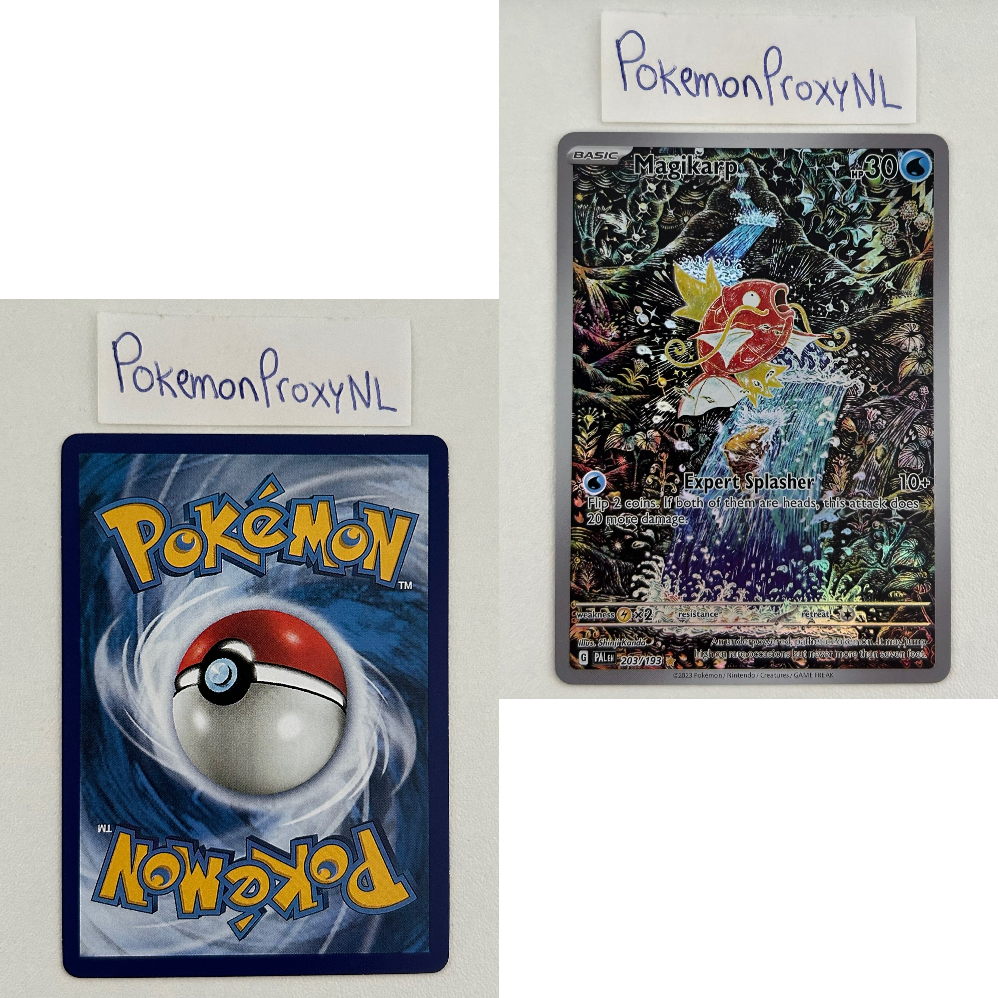 Paldea Evolved Set (PAL) / 001/193 - 279/193 / 2023 / PROXY Pokémon TCG card(s)