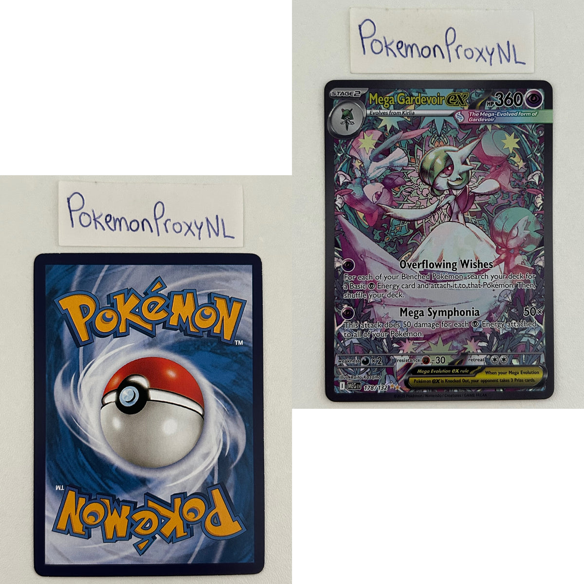 Mega Evolution Set (MEG) / 2025 / PROXY Pokémon TCG card(s)