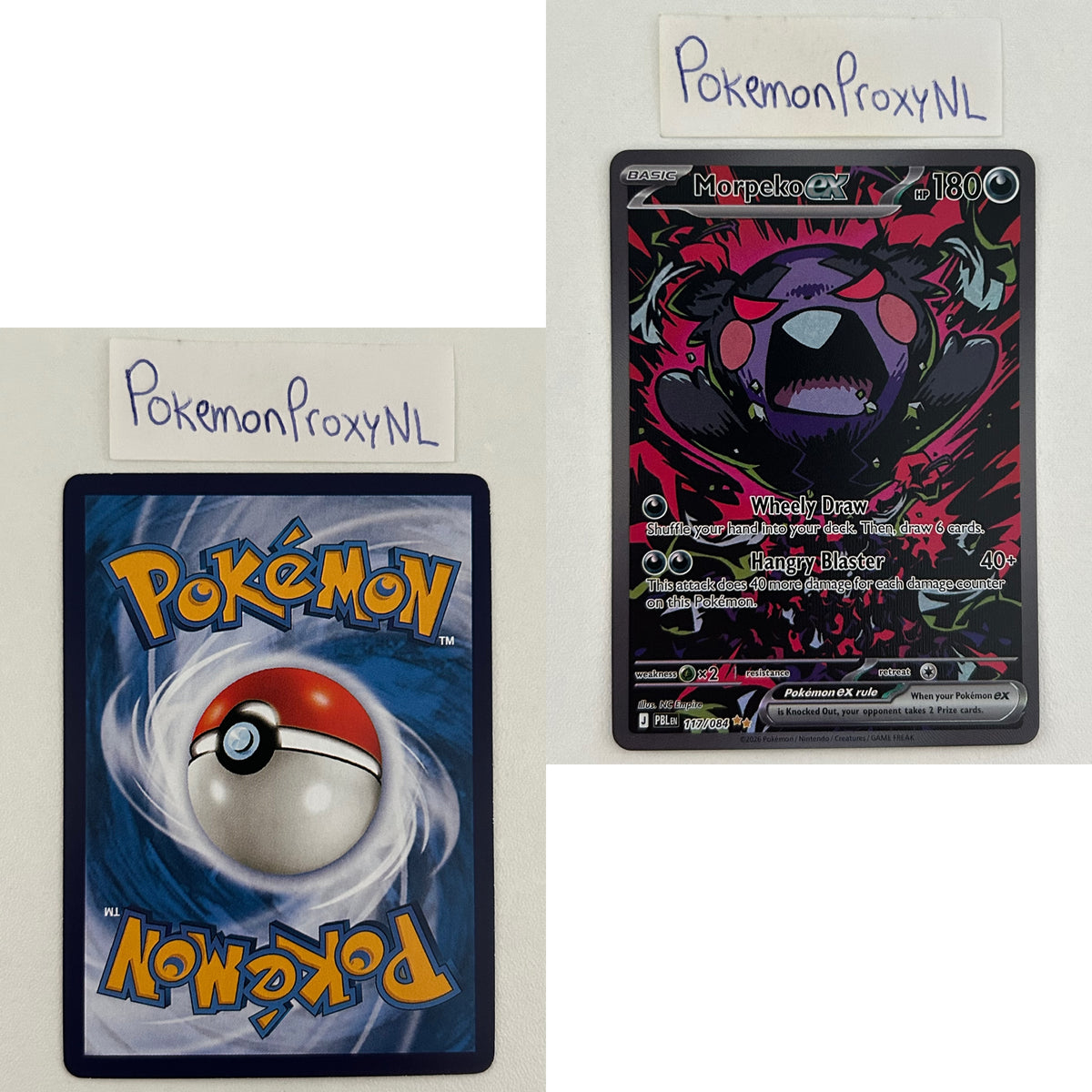 Pitch Black Set (PBL) / 2026 / PROXY Pokémon TCG card(s)
