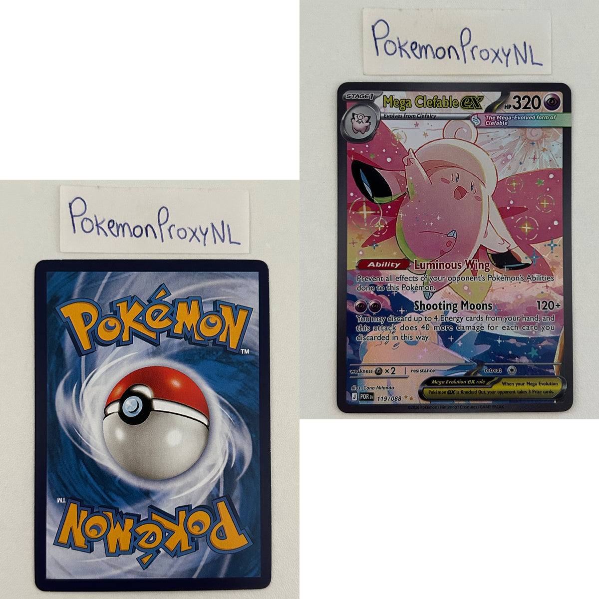 Perfect Order Set (POR) / 2026 / PROXY Pokémon TCG card(s)