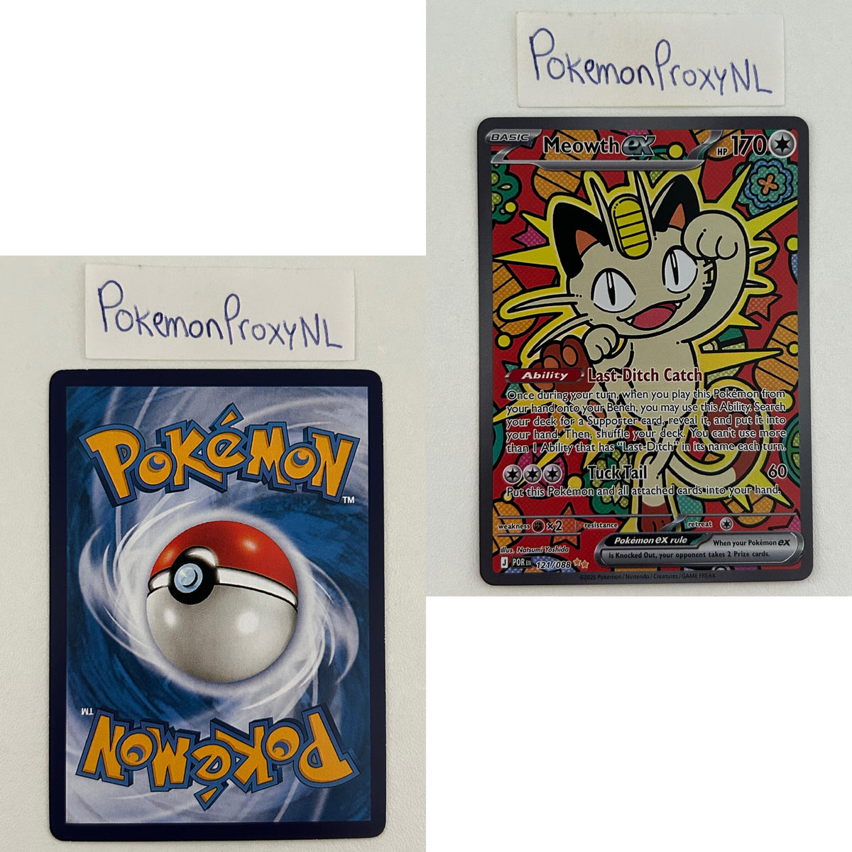 Perfect Order Set (POR) / 2026 / PROXY Pokémon TCG card(s)