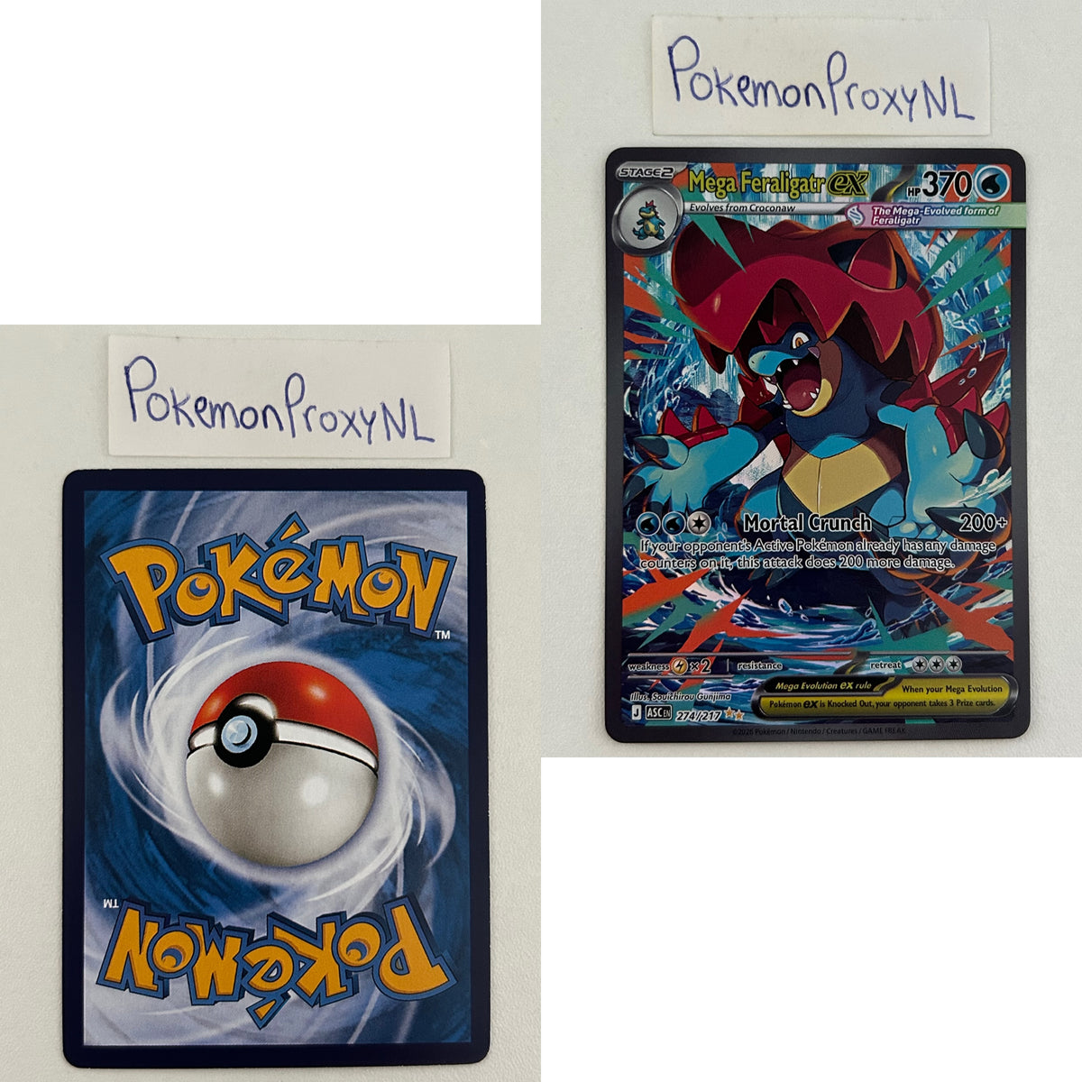 Ascended Heroes Set (ASC) / 2026 / PROXY Pokémon TCG card(s)