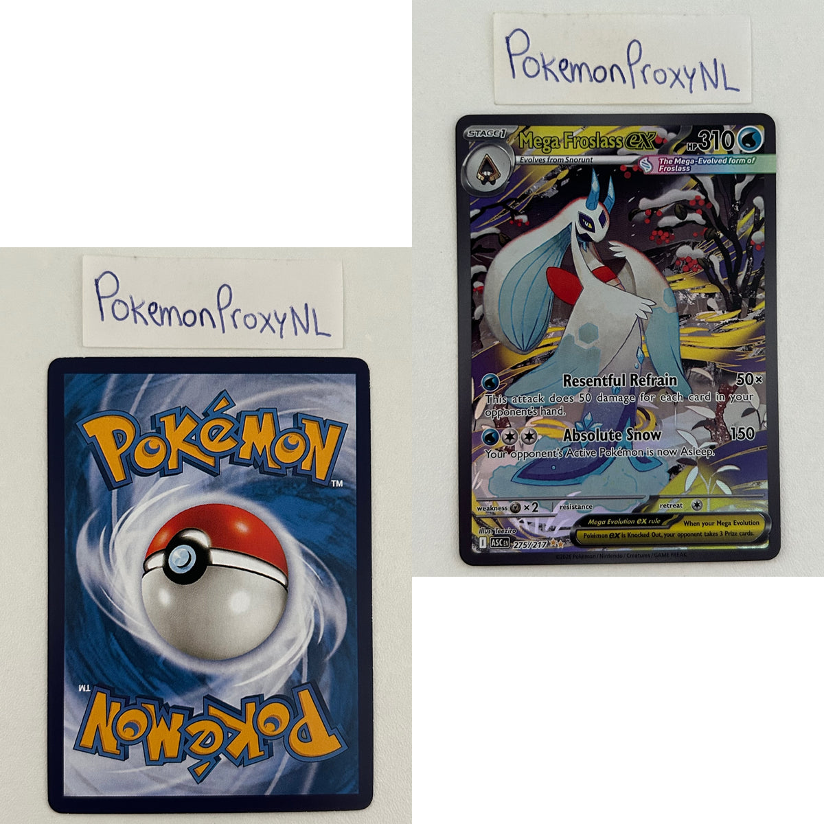Ascended Heroes Set (ASC) / 2026 / PROXY Pokémon TCG card(s)