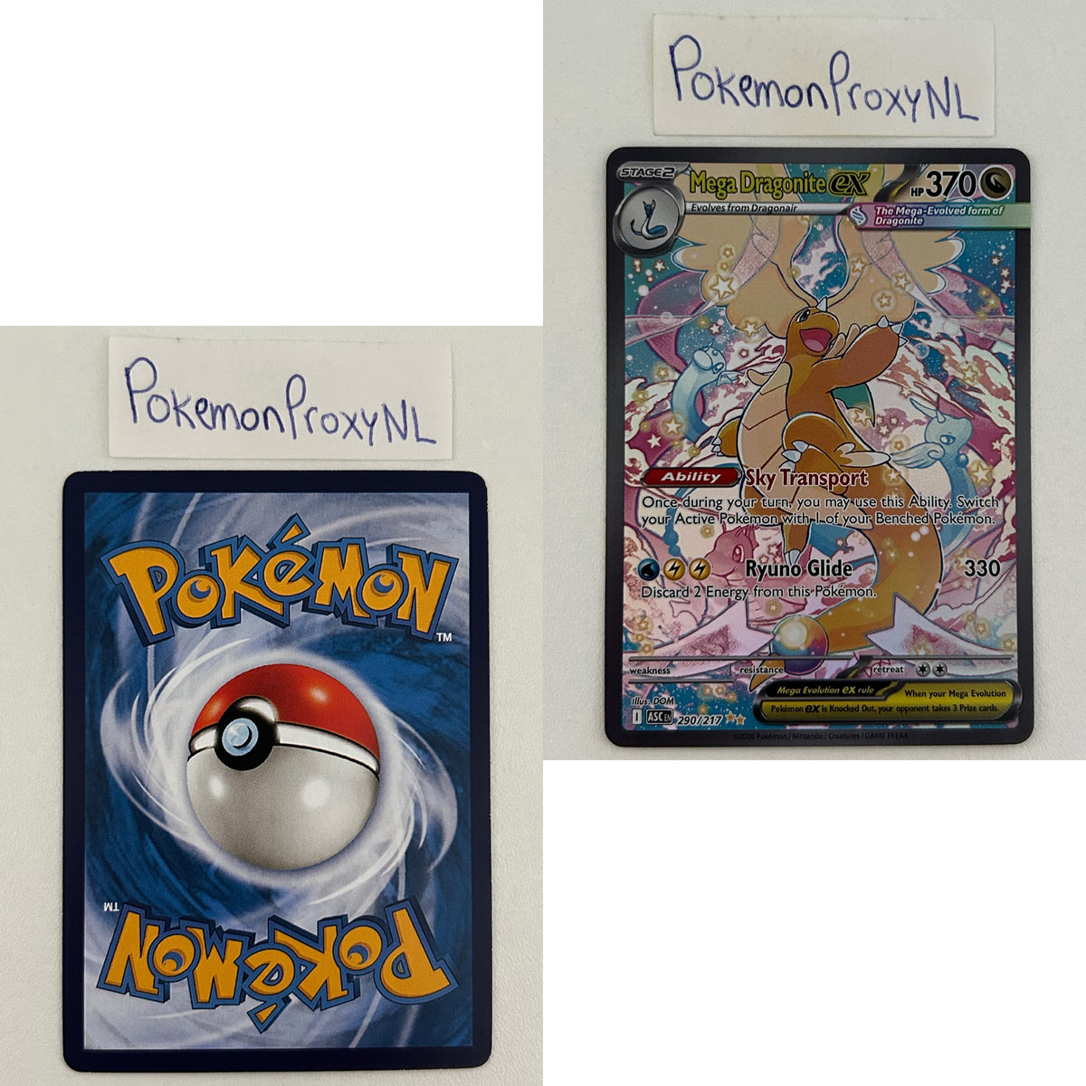 Ascended Heroes Set (ASC) / 2026 / PROXY Pokémon TCG card(s)