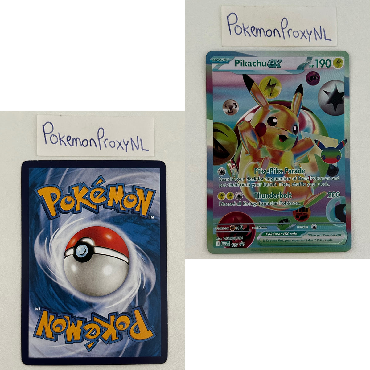 Mega Evolution Black Star Promos Set (MEP) / 2025-2026 / PROXY Pokémon TCG card(s)