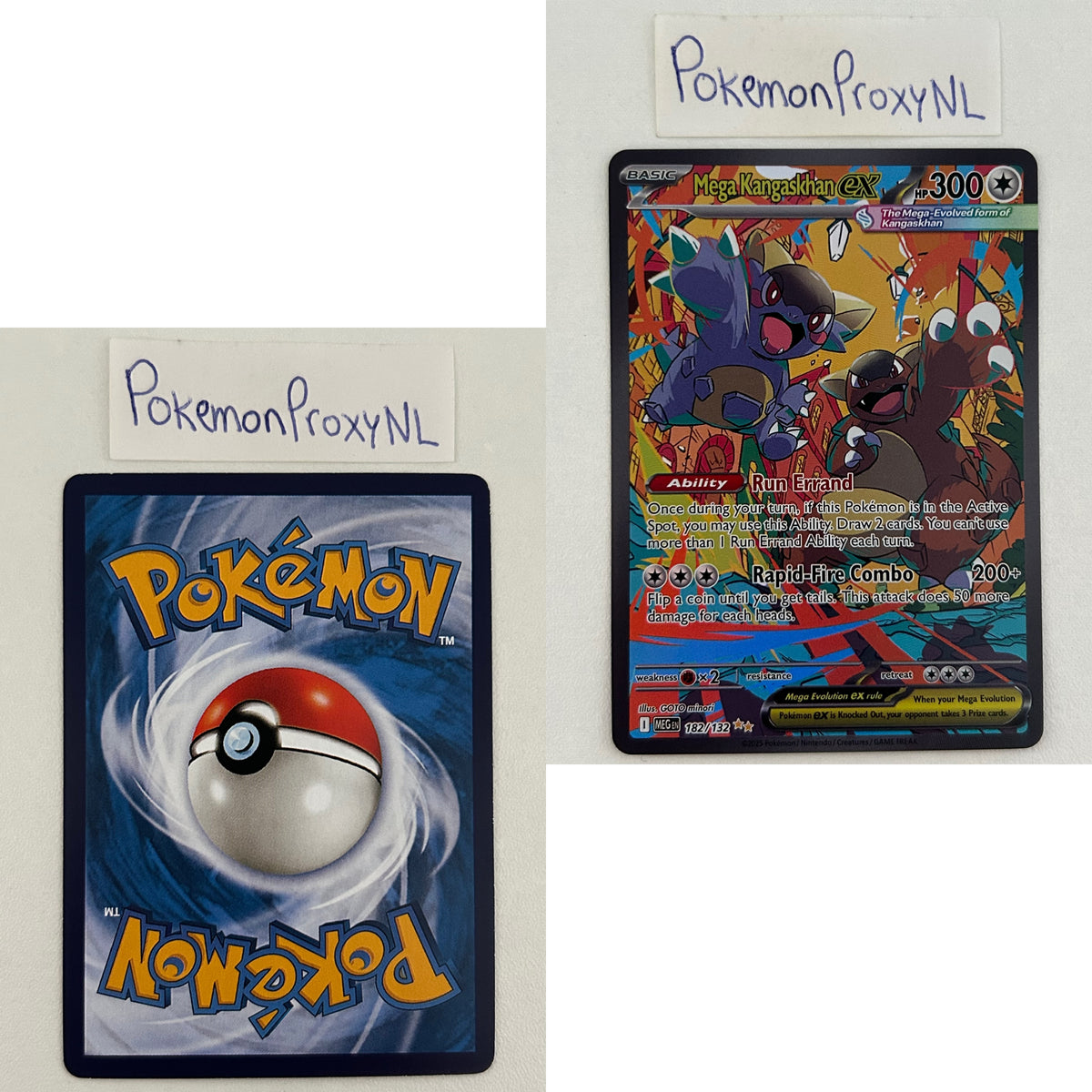 Mega Evolution Set (MEG) / 2025 / PROXY Pokémon TCG card(s)