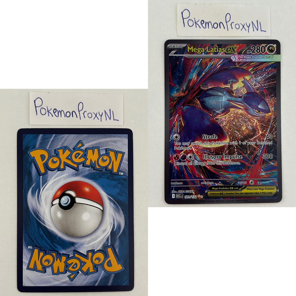 Mega Evolution Set (MEG) / 2025 / PROXY Pokémon TCG card(s)