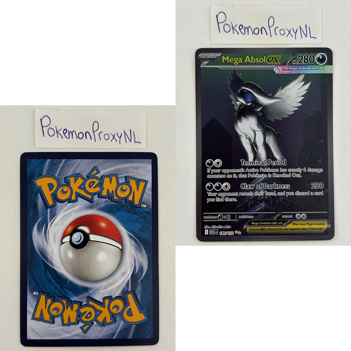 Mega Evolution Set (MEG) / 2025 / PROXY Pokémon TCG card(s)