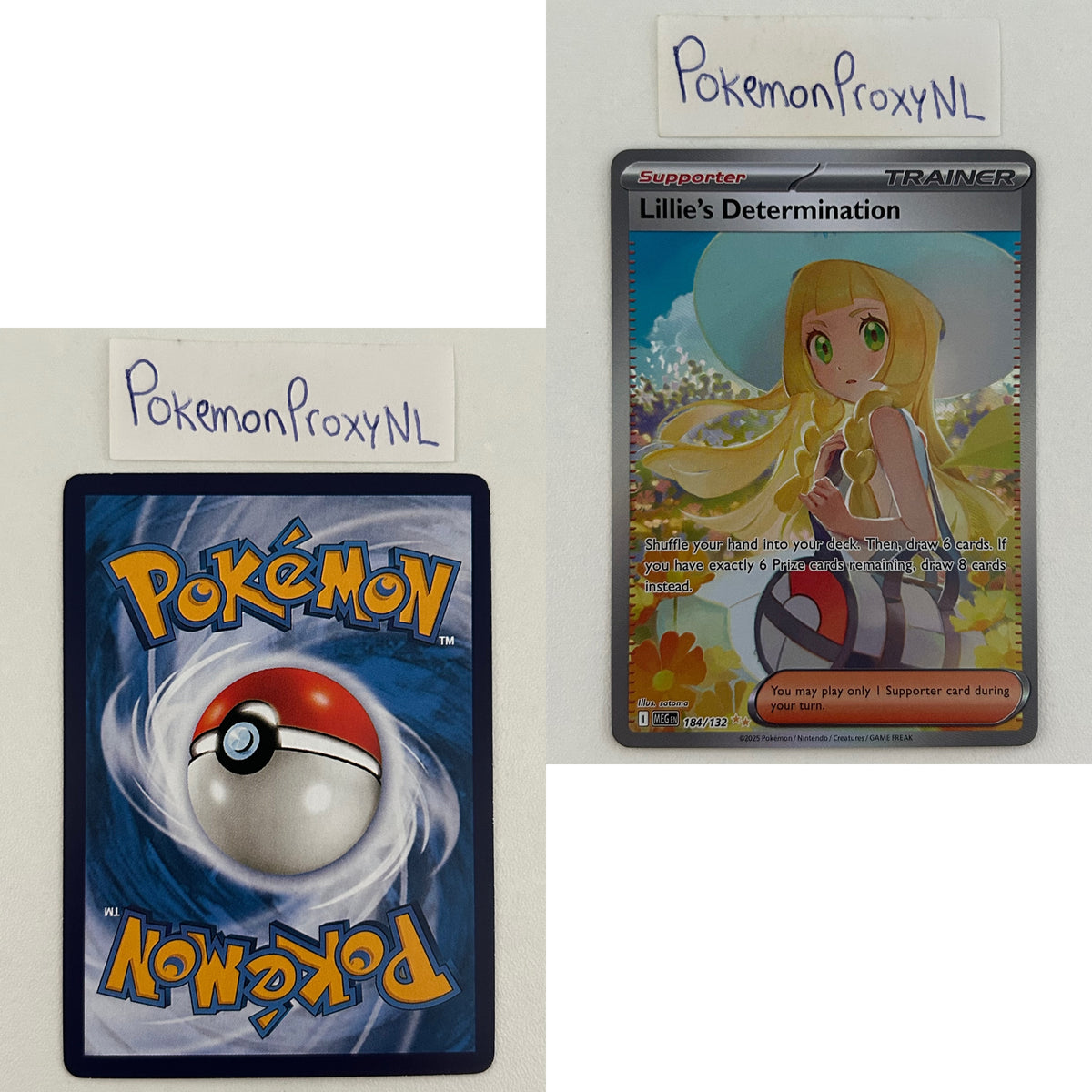 Mega Evolution Set (MEG) / 2025 / PROXY Pokémon TCG card(s)