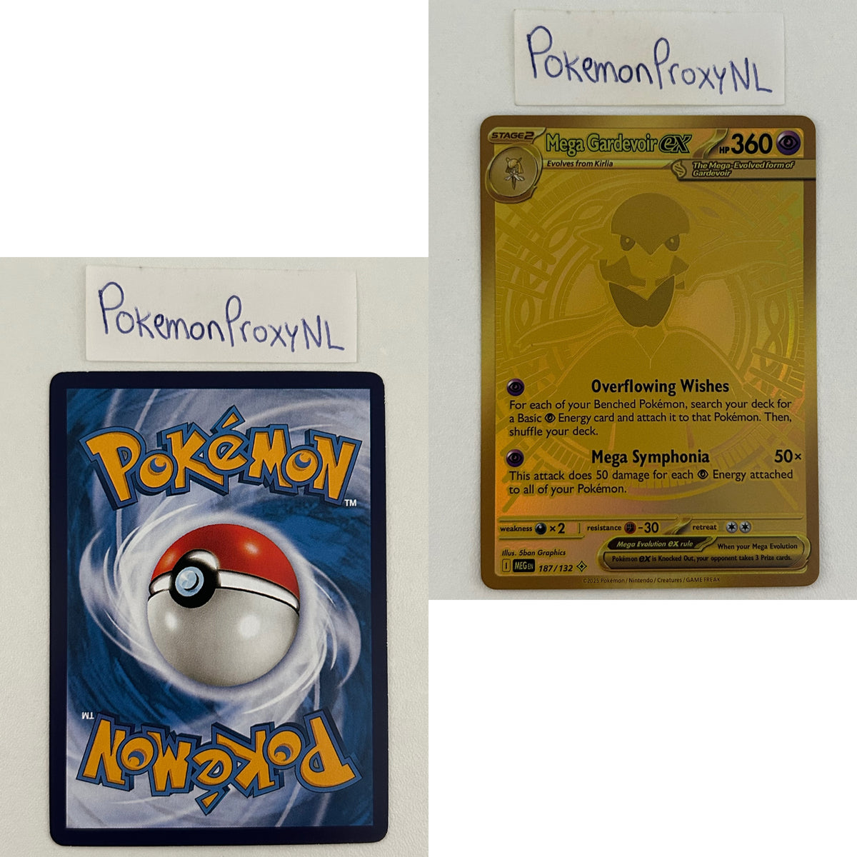 Mega Evolution Set (MEG) / 2025 / PROXY Pokémon TCG card(s)