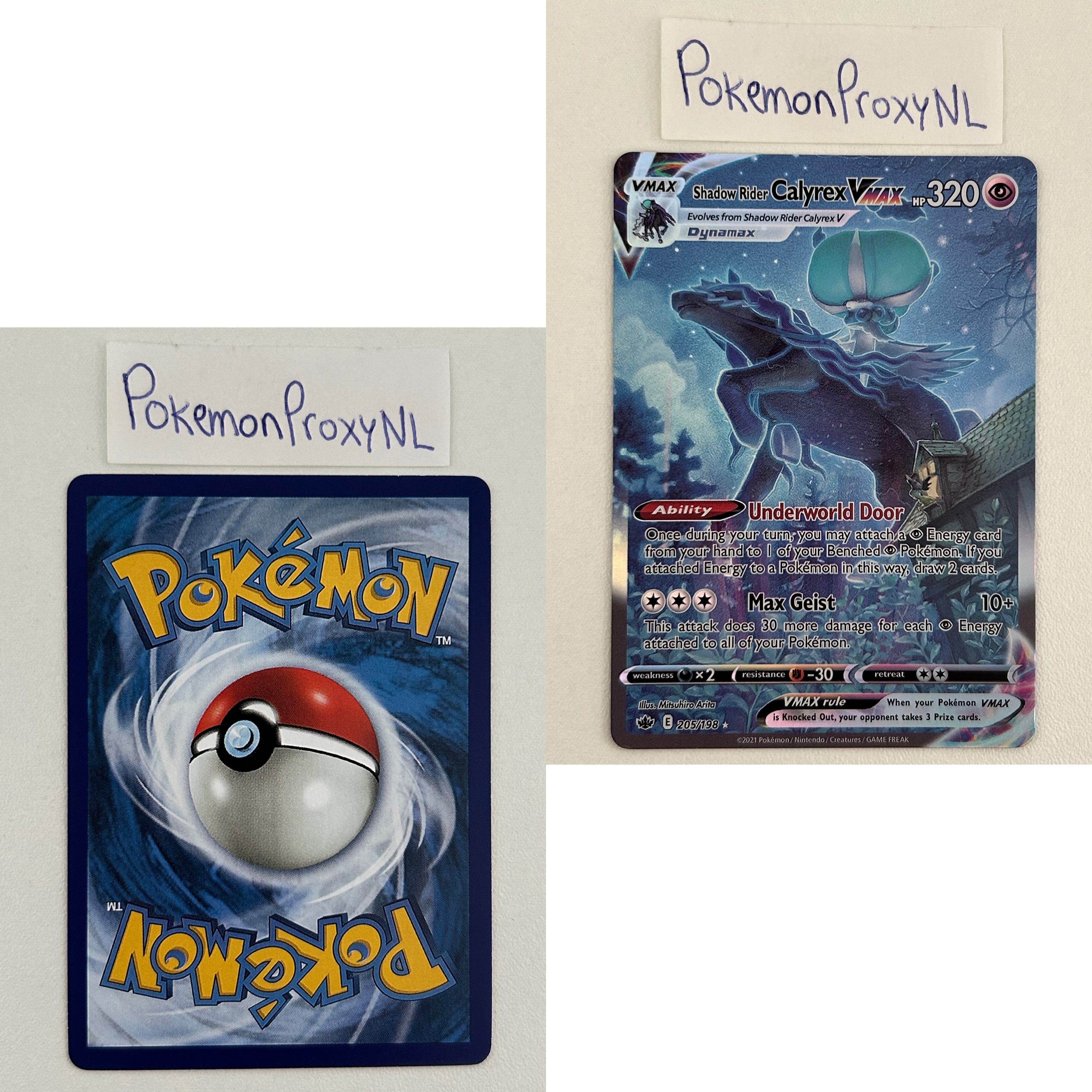 Chilling Reign Set (CRE) / 001/198 - 233/198 / 2021 / PROXY Pokémon TCG card(s)