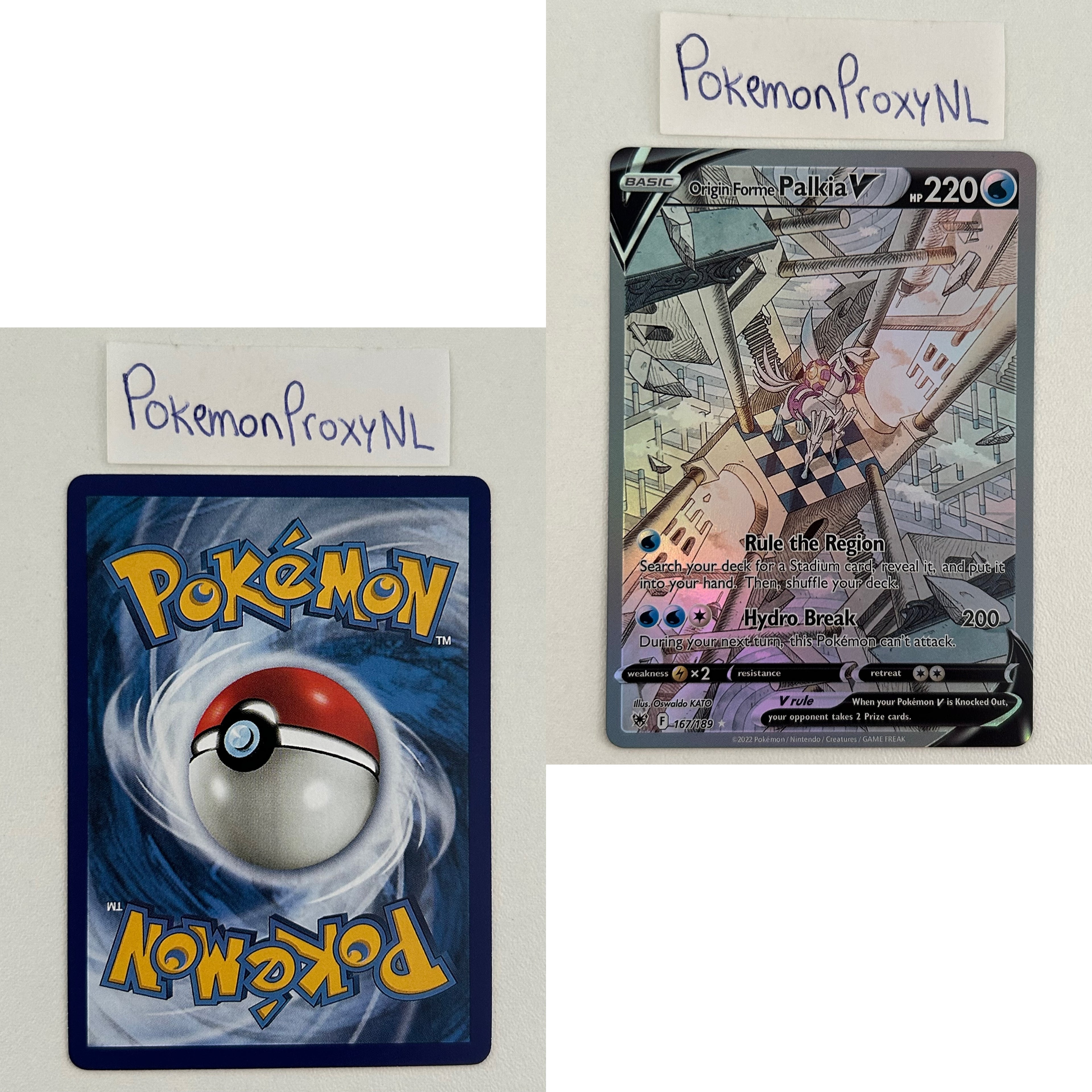 Astral Radiance Set (ASR) / 001/189 - TG30/TG30 / 2022 / PROXY Pokémon TCG card(s)