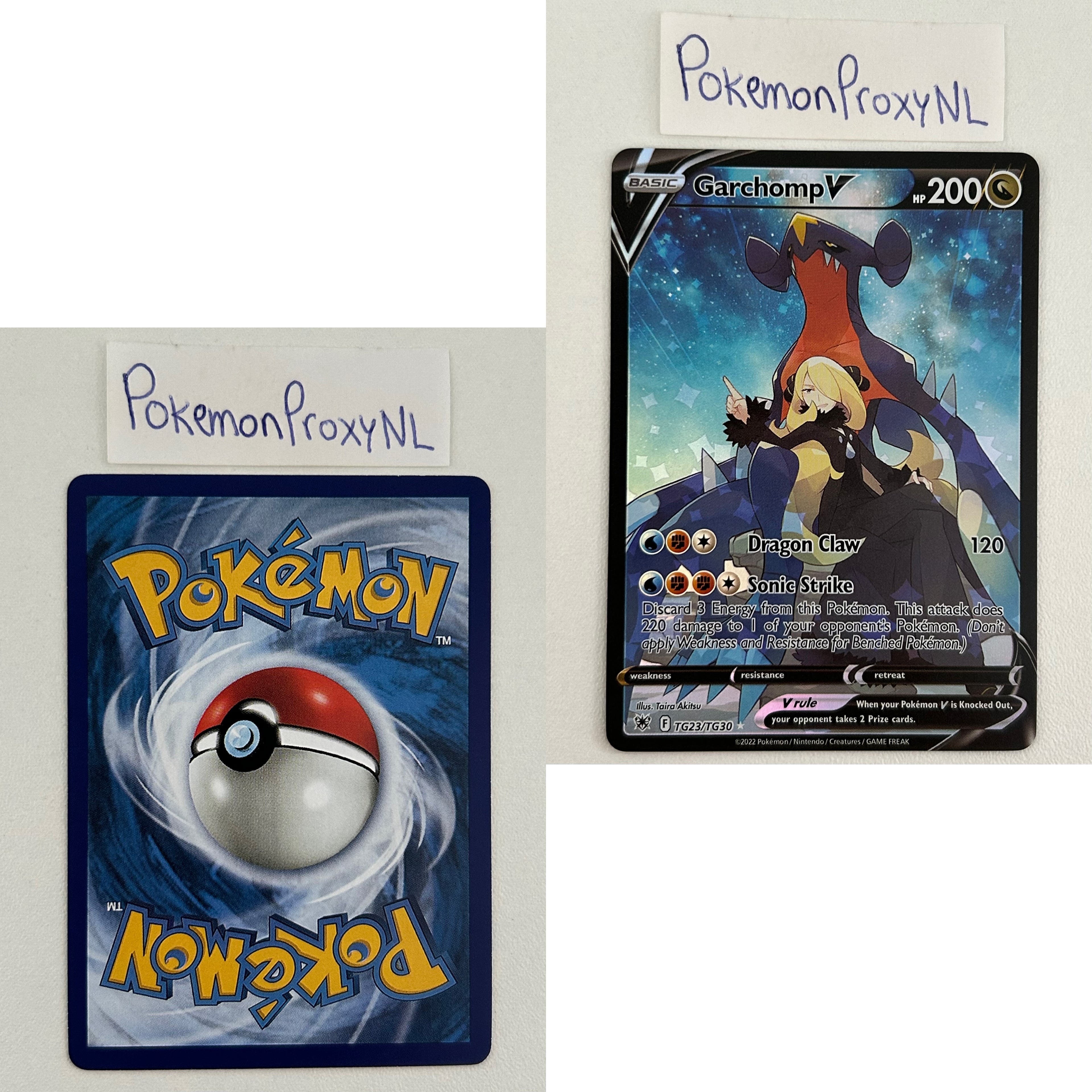 Astral Radiance Set (ASR) / 001/189 - TG30/TG30 / 2022 / PROXY Pokémon TCG card(s)