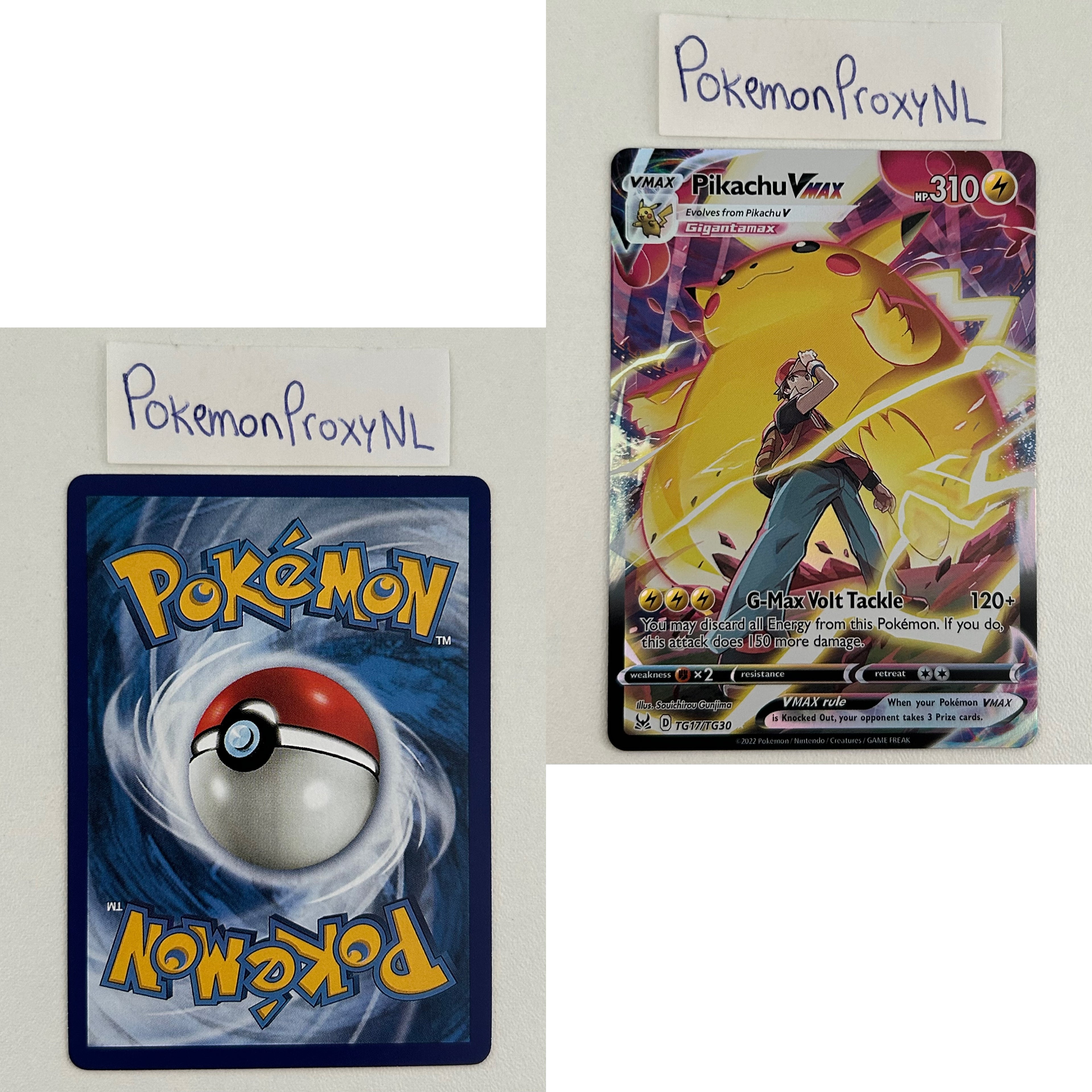 Lost Origins Set (LOR) / 001/196 - TG30/TG30 / 2022 / PROXY Pokémon TCG card(s)
