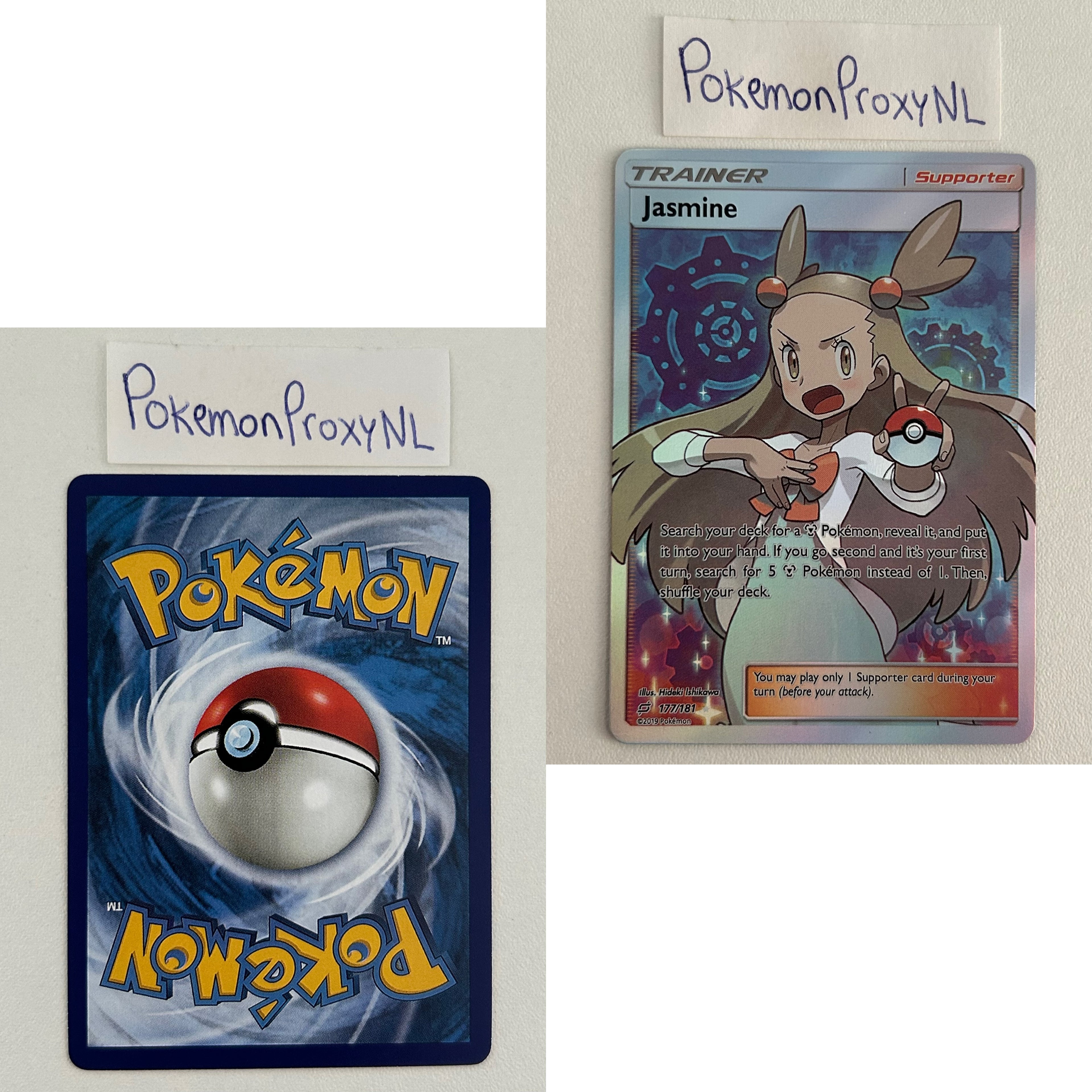 Team Up Set (TEU) / 1/181 - 196/181 / 2019 / PROXY Pokémon TCG card(s)