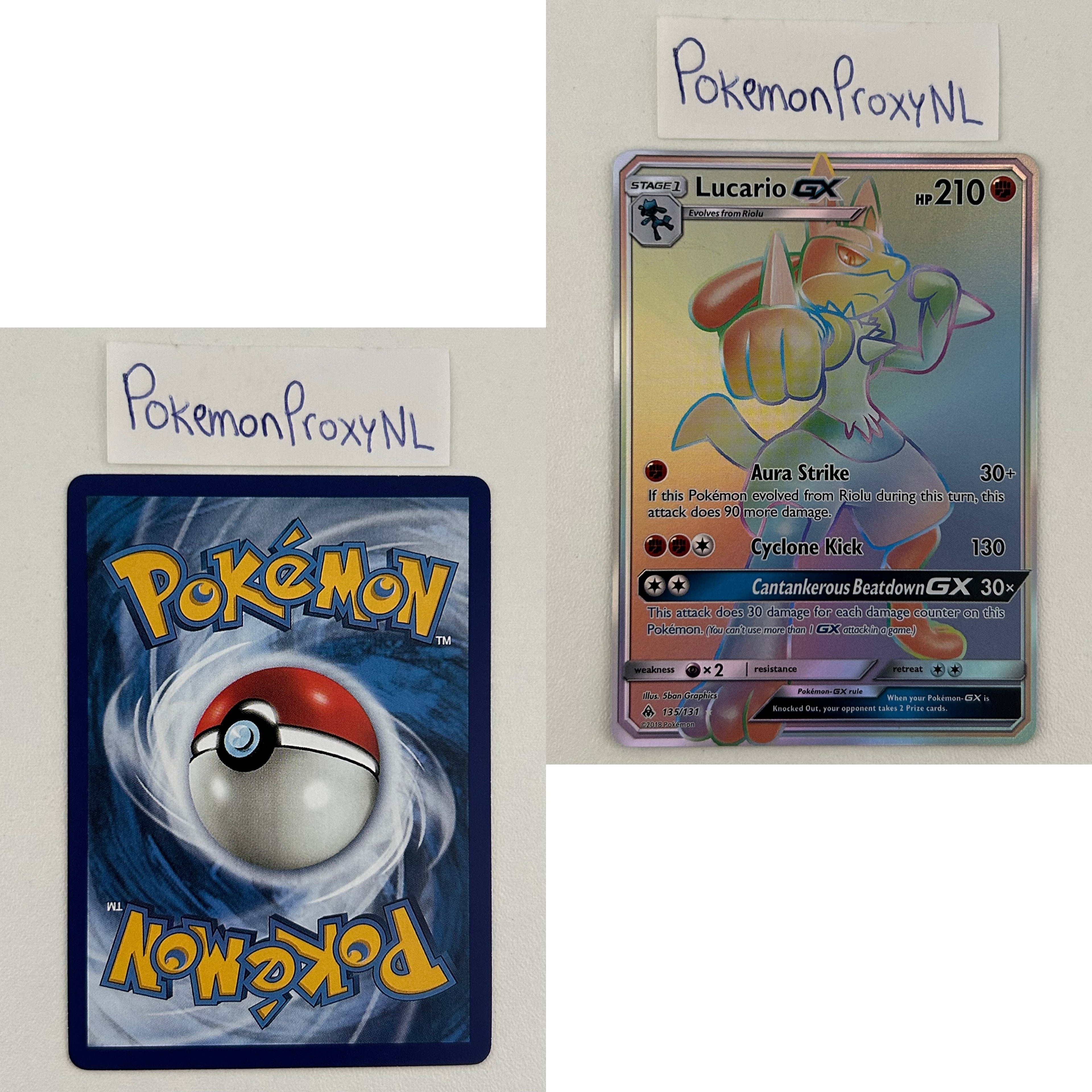 Forbidden Light Set (FLI) / 1/131 - 146/131 / 2018 / PROXY Pokémon TCG card(s)