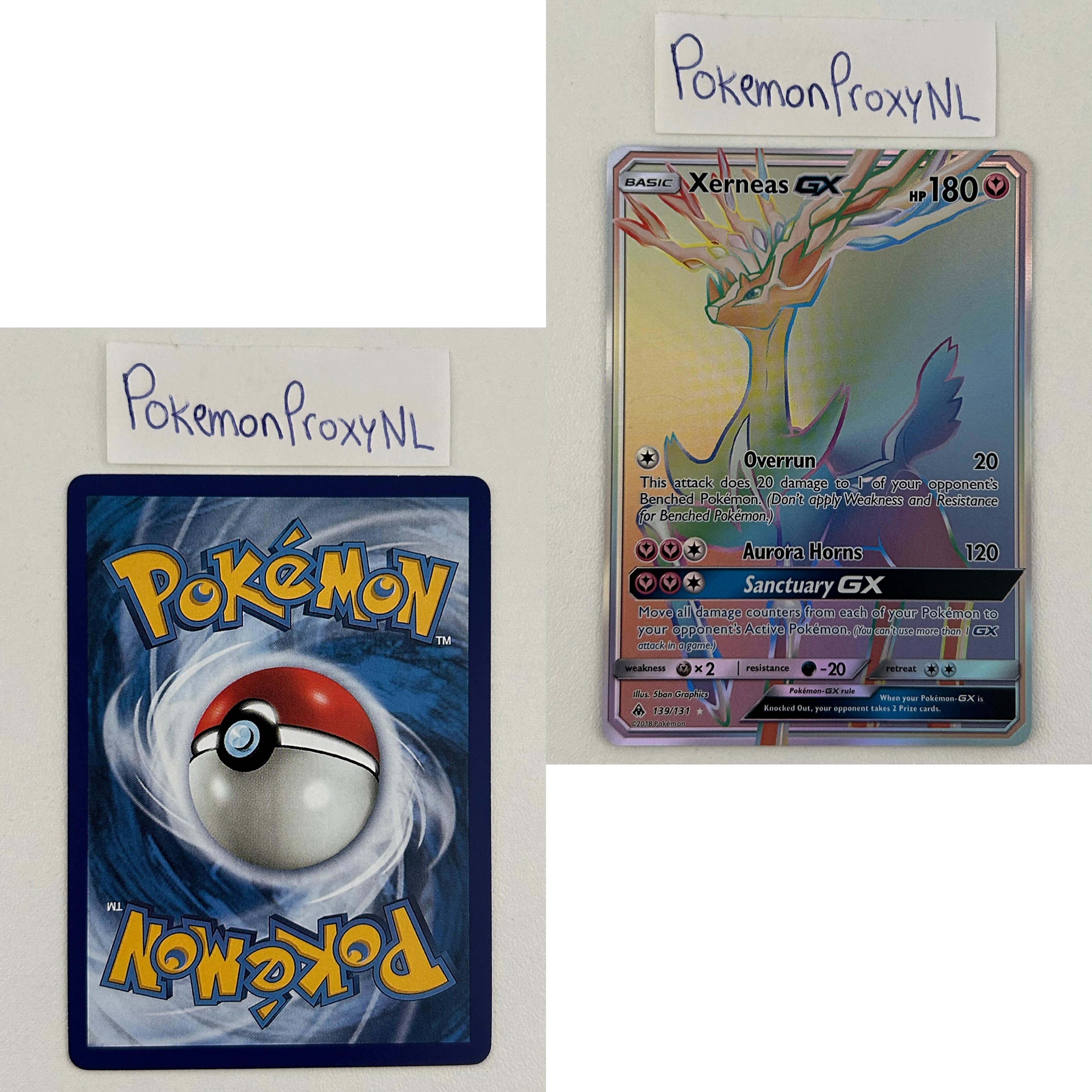 Forbidden Light Set (FLI) / 1/131 - 146/131 / 2018 / PROXY Pokémon TCG card(s)