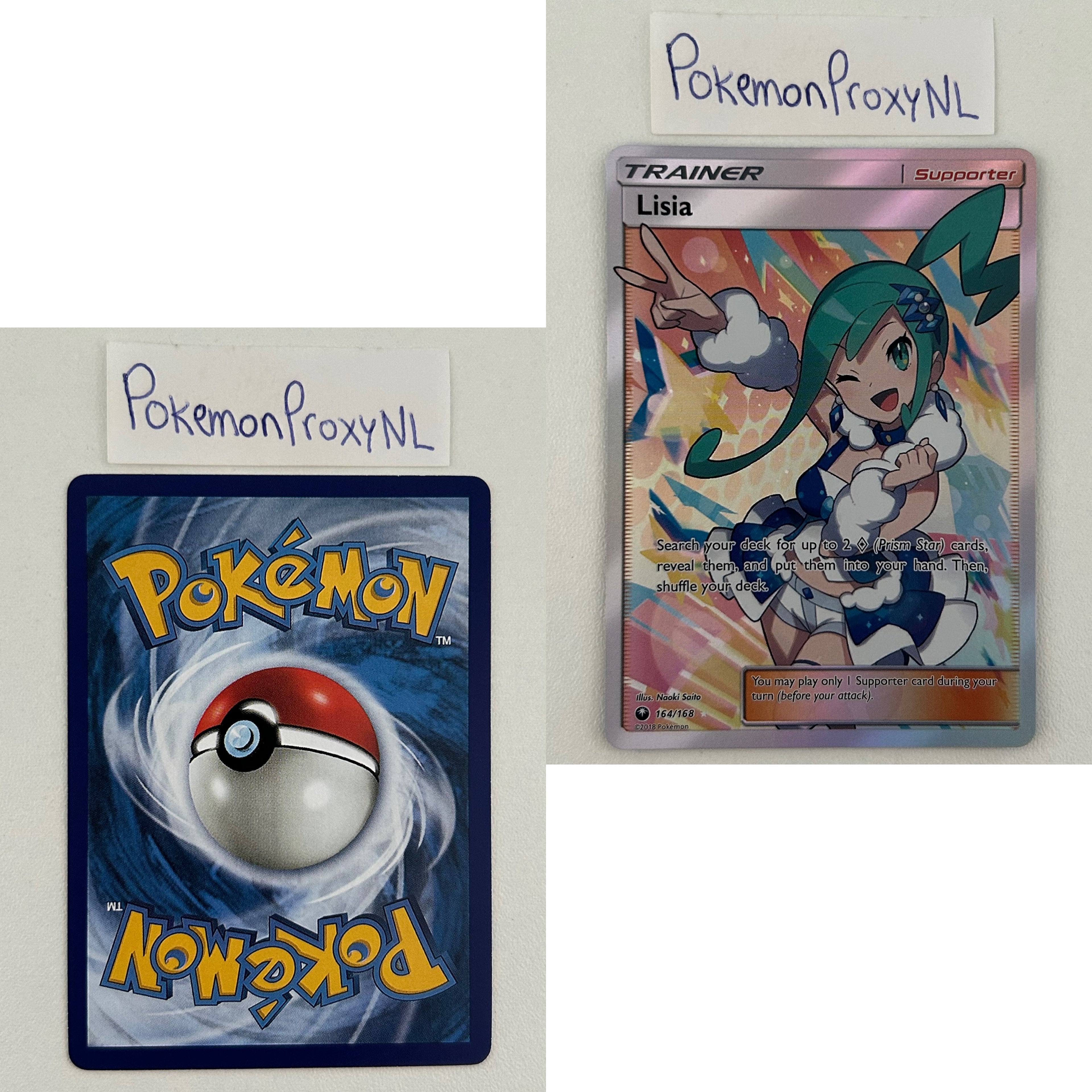 Celestial Storm Set (CES) / 1/168 - 183/168 / 2018 / PROXY Pokémon TCG card(s)
