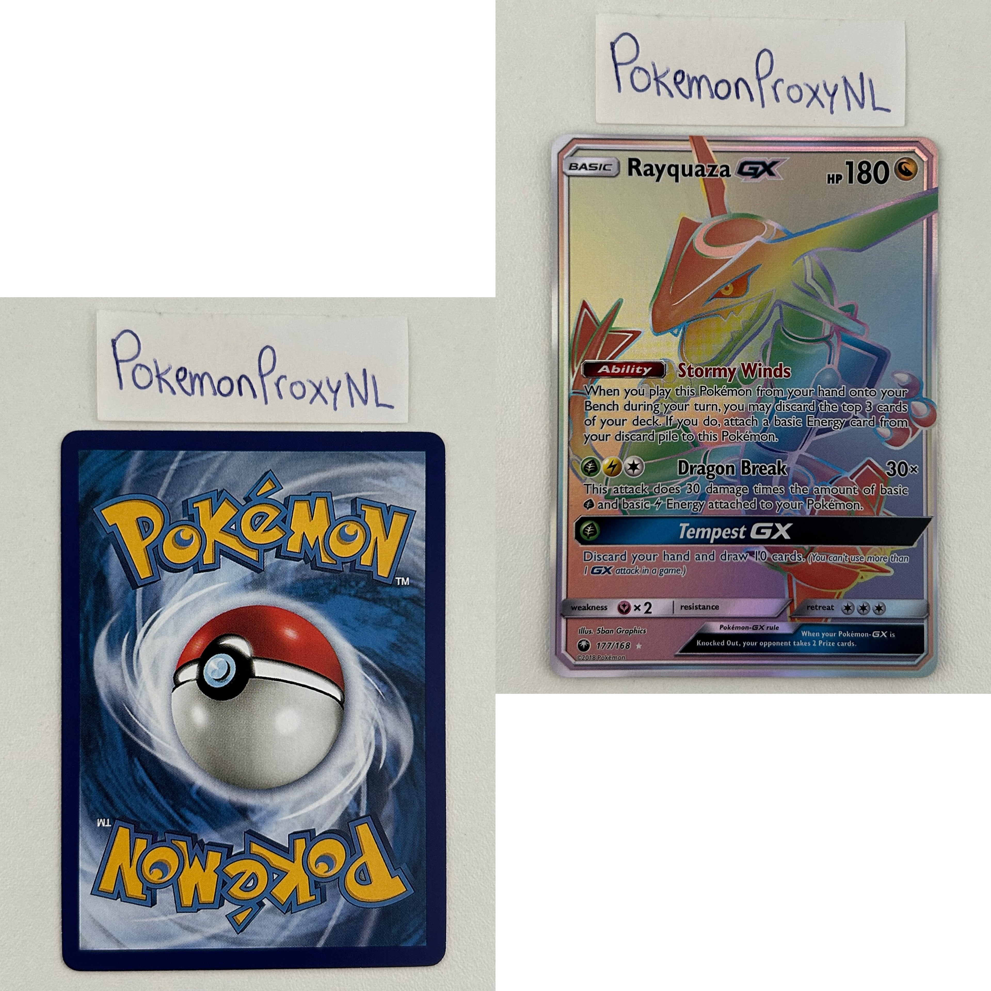 Celestial Storm Set (CES) / 1/168 - 183/168 / 2018 / PROXY Pokémon TCG card(s)