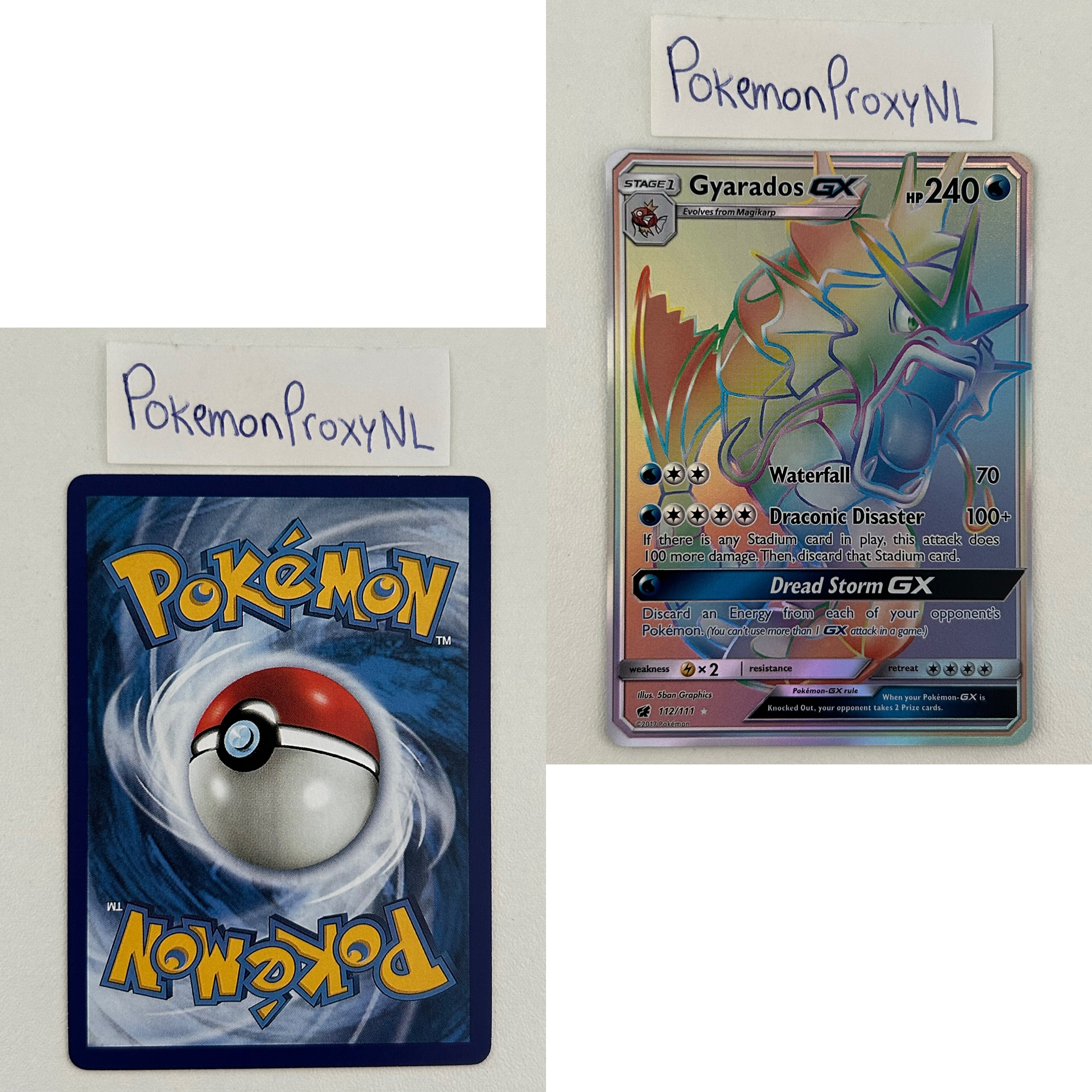 Crimson Invasion Set (CIN) / 1/111 - SV62/SV96 / 2017-2019 / PROXY Pokémon TCG card(s)