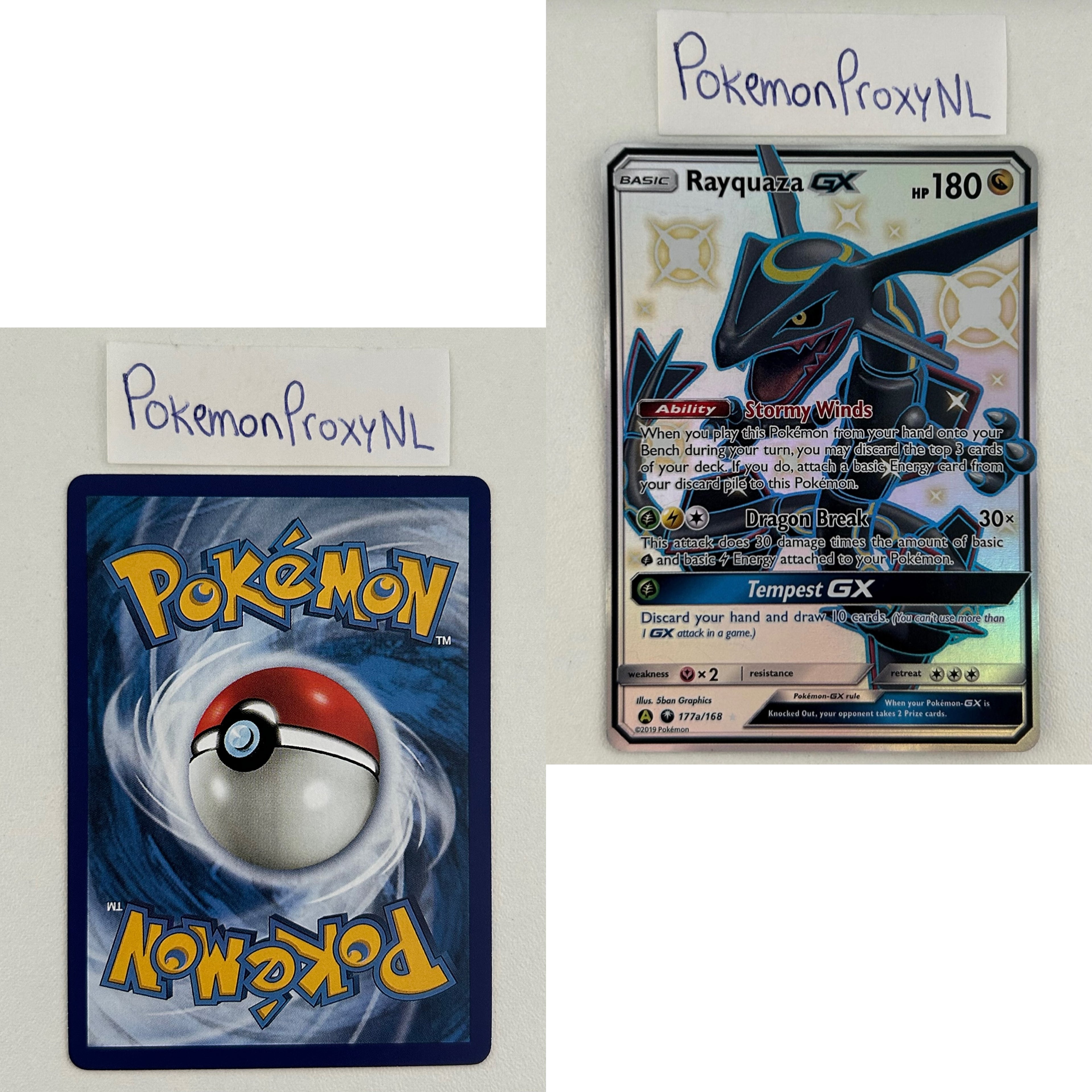 Celestial Storm Set (CES) / 1/168 - 183/168 / 2018 / PROXY Pokémon TCG card(s)