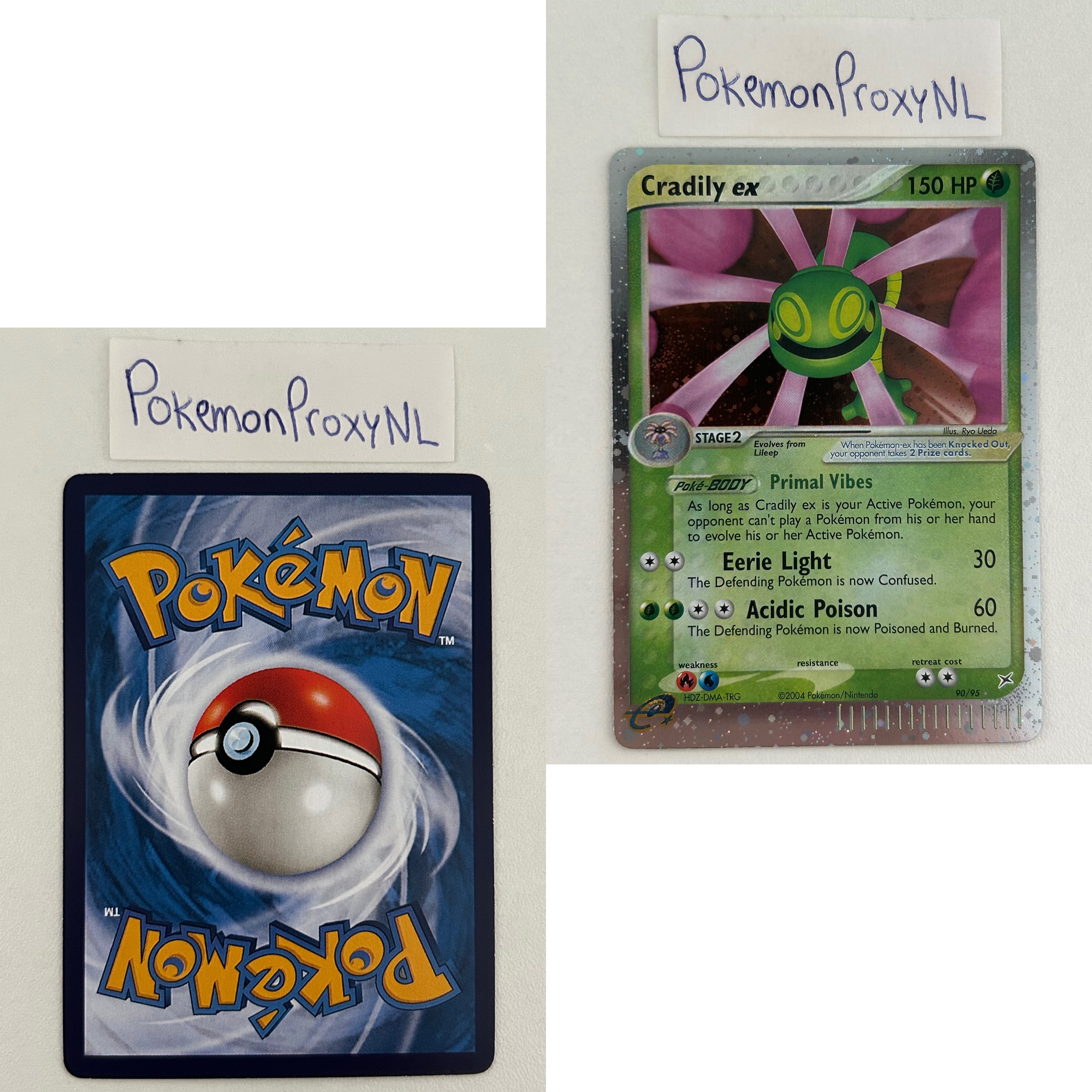 Team Magma vs Team Aqua Set (MA) / 1/95 - 97/95 / 2004 / PROXY Pokémon TCG card(s)
