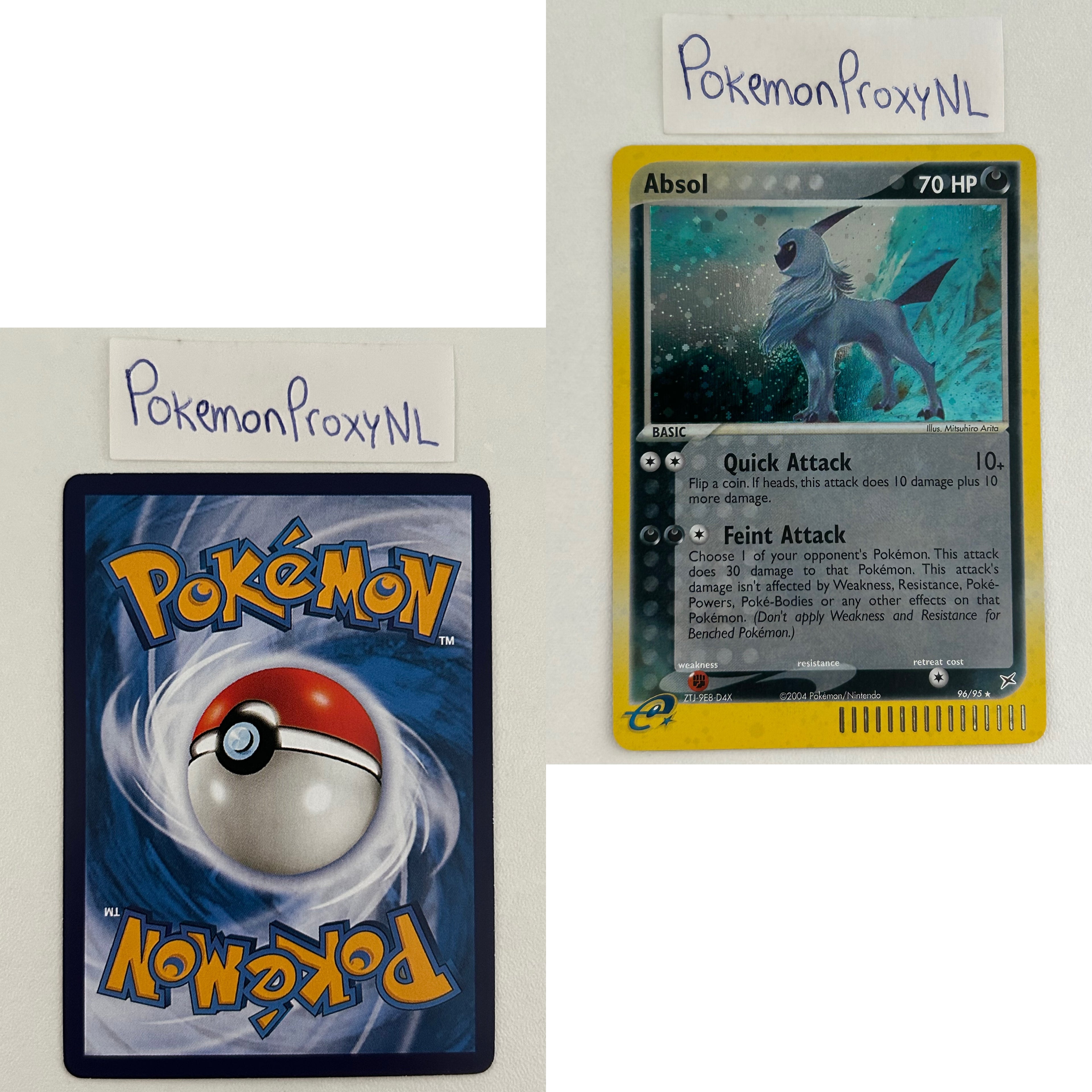 Team Magma vs Team Aqua Set (MA) / 1/95 - 97/95 / 2004 / PROXY Pokémon TCG card(s)