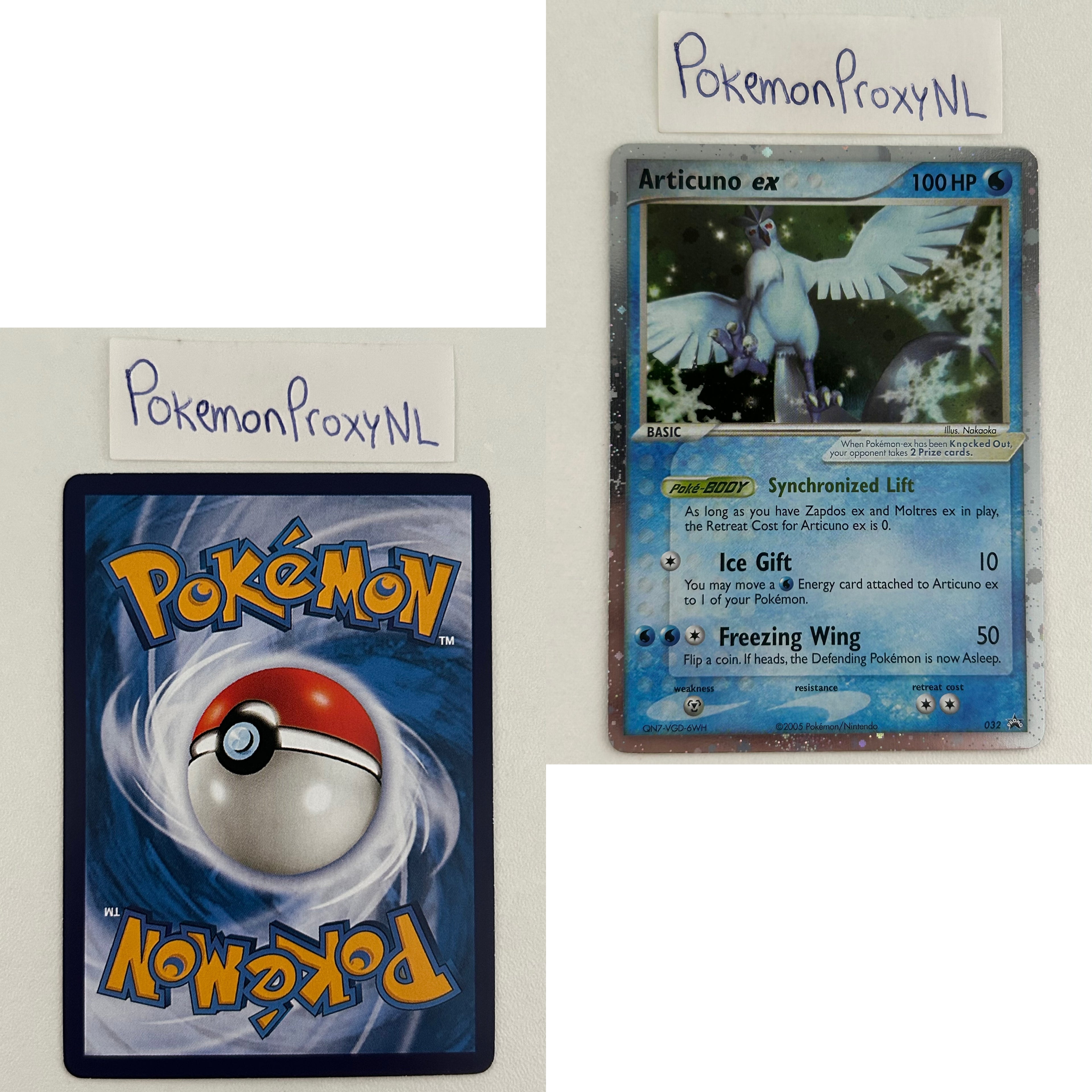 Nintendo Black Star Promos Set (NBP) / 001 - 040 / 2003-2006 / PROXY Pokémon TCG card(s)