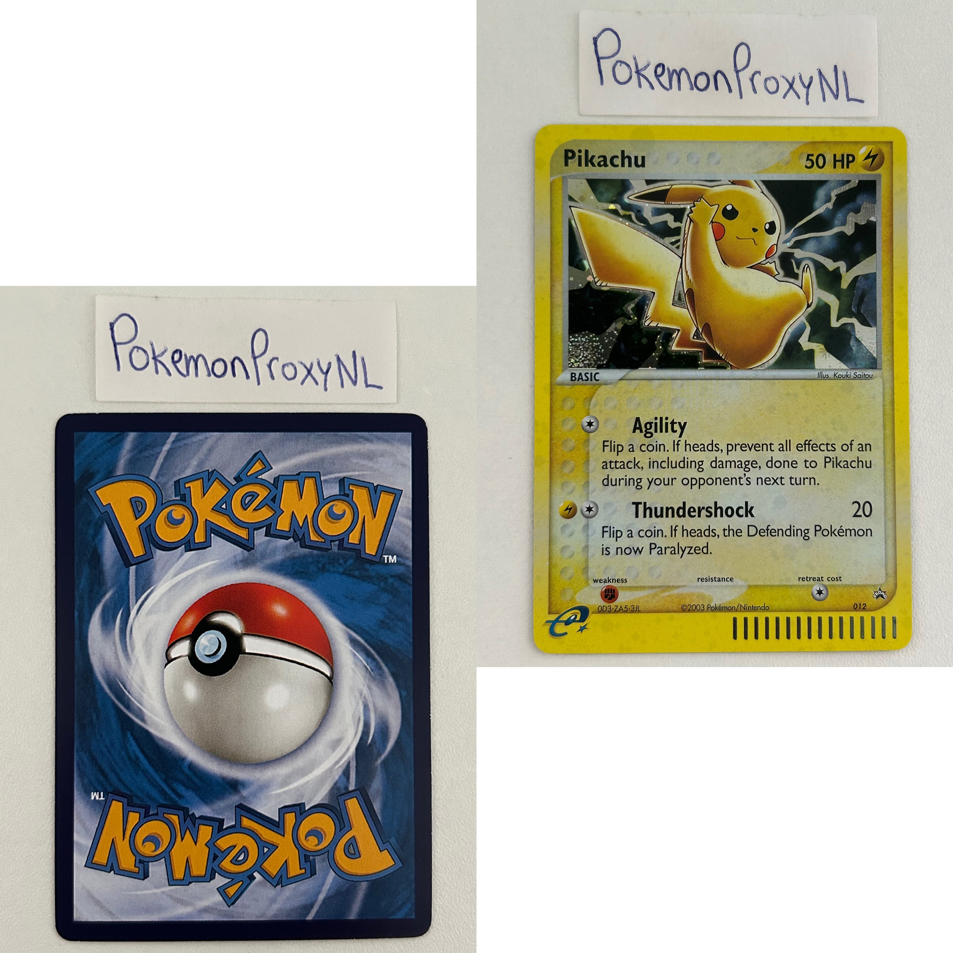 Nintendo Black Star Promos Set (NBP) / 001 - 040 / 2003-2006 / PROXY Pokémon TCG card(s)