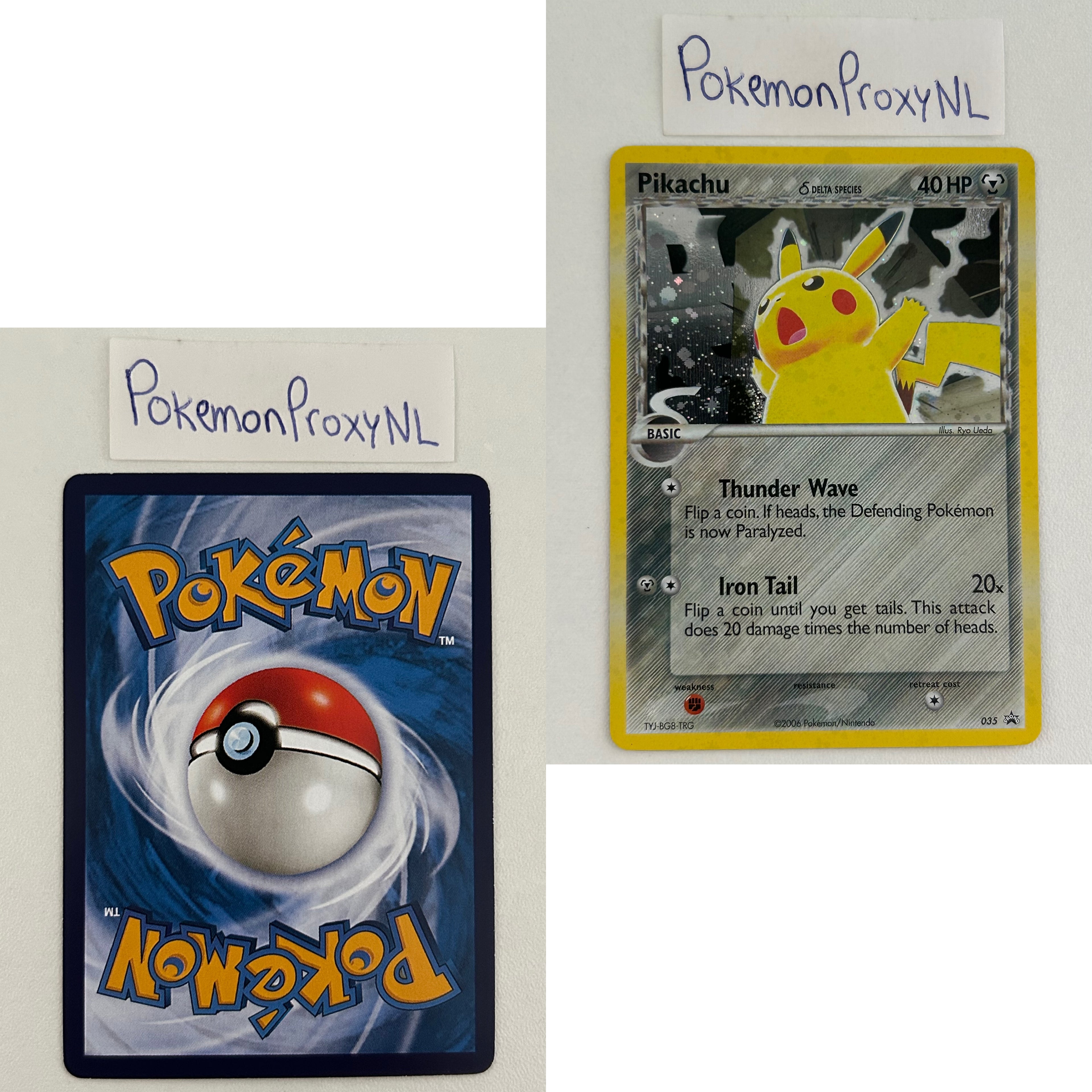 Nintendo Black Star Promos Set (NBP) / 001 - 040 / 2003-2006 / PROXY Pokémon TCG card(s)