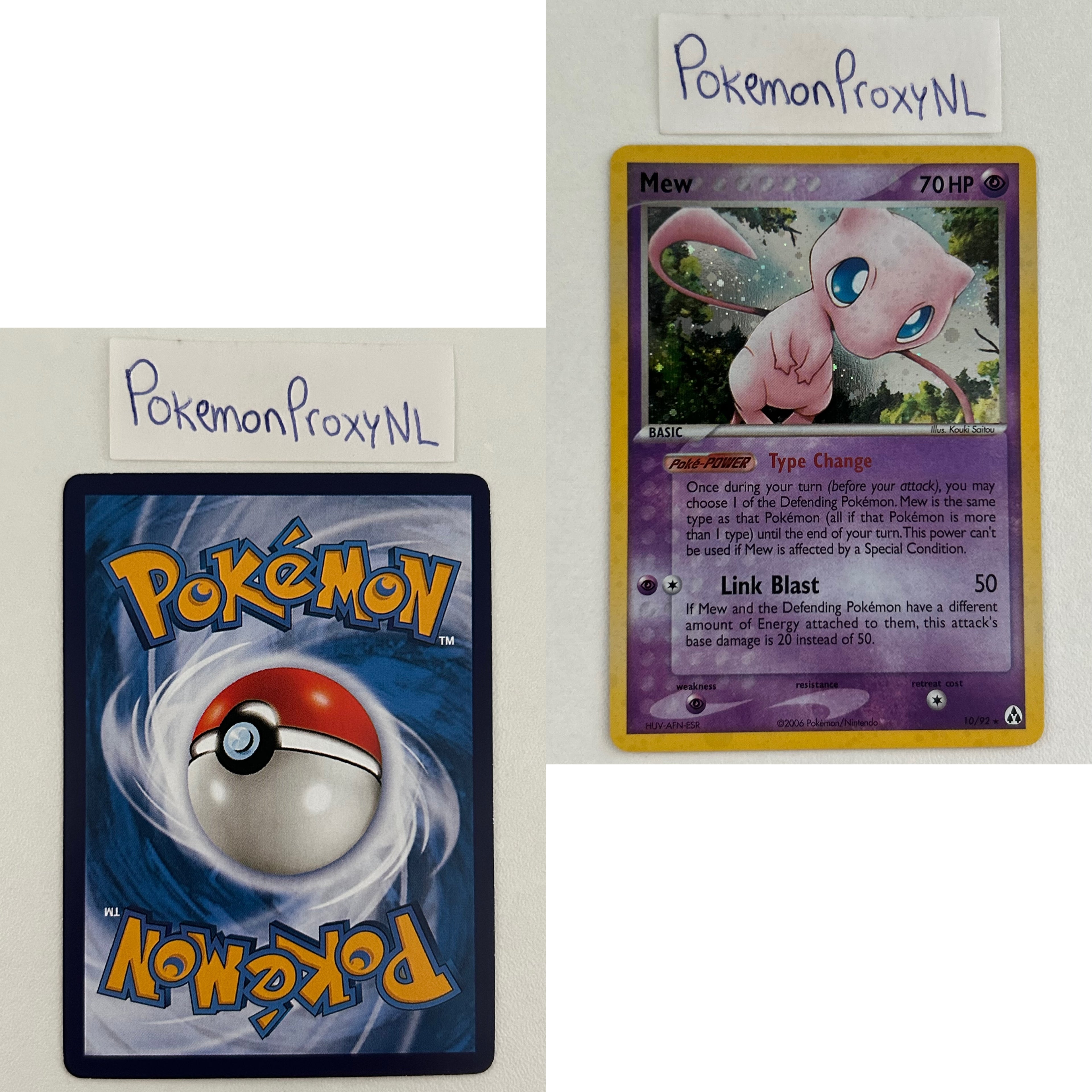 Legend Maker Set (LM) / 1/92 - 93/92 / 2006 / PROXY Pokémon TCG card(s)
