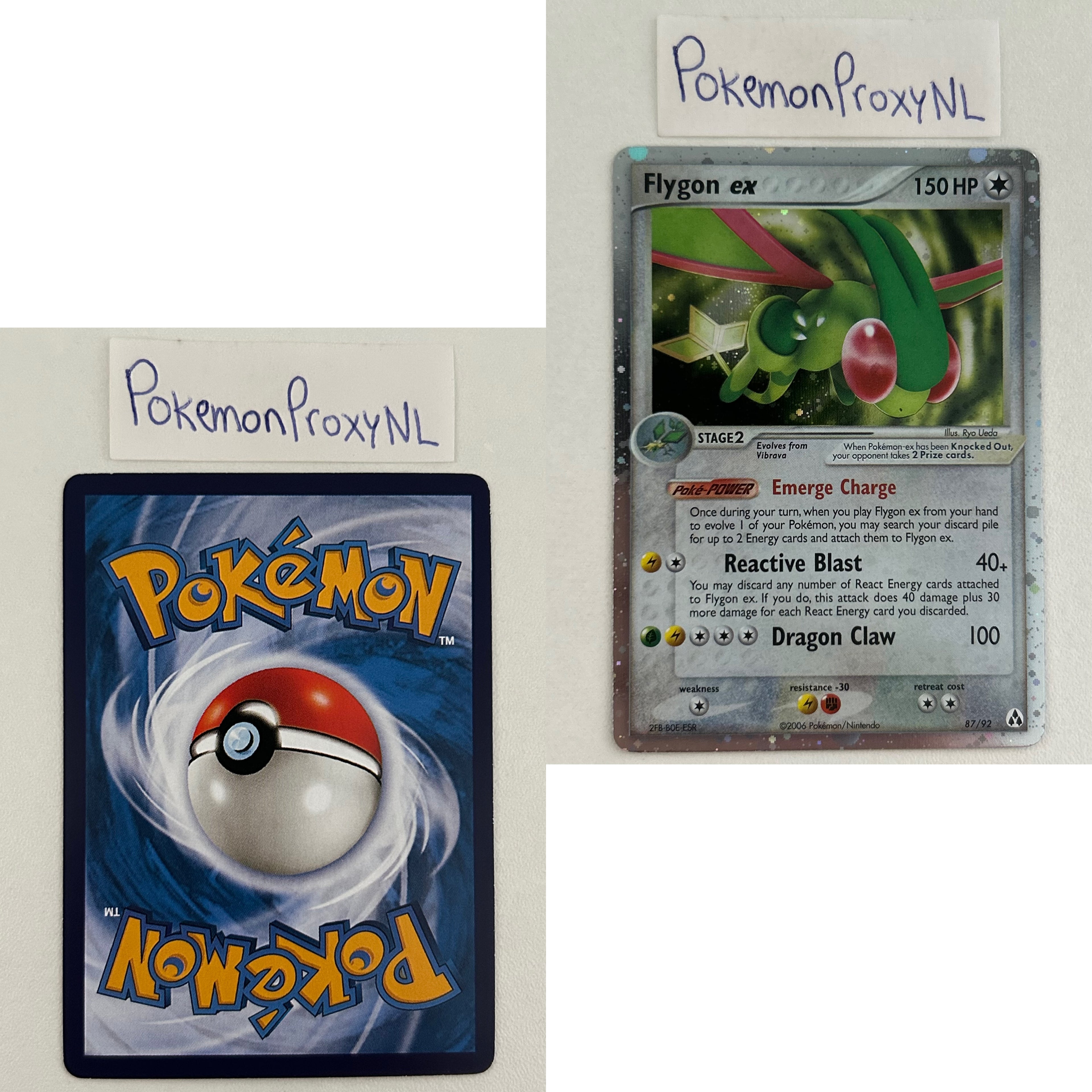 Legend Maker Set (LM) / 1/92 - 93/92 / 2006 / PROXY Pokémon TCG card(s)
