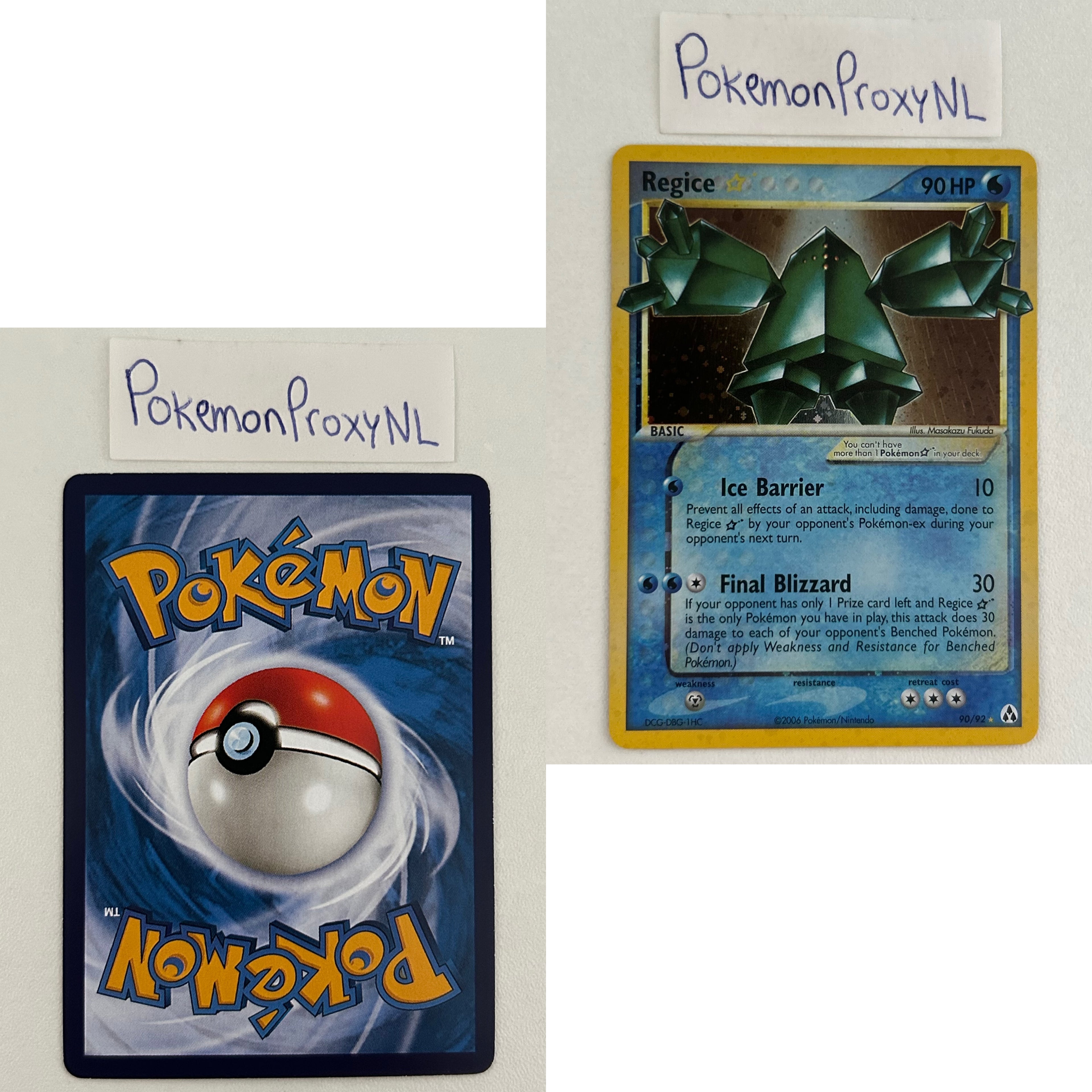 Legend Maker Set (LM) / 1/92 - 93/92 / 2006 / PROXY Pokémon TCG card(s)