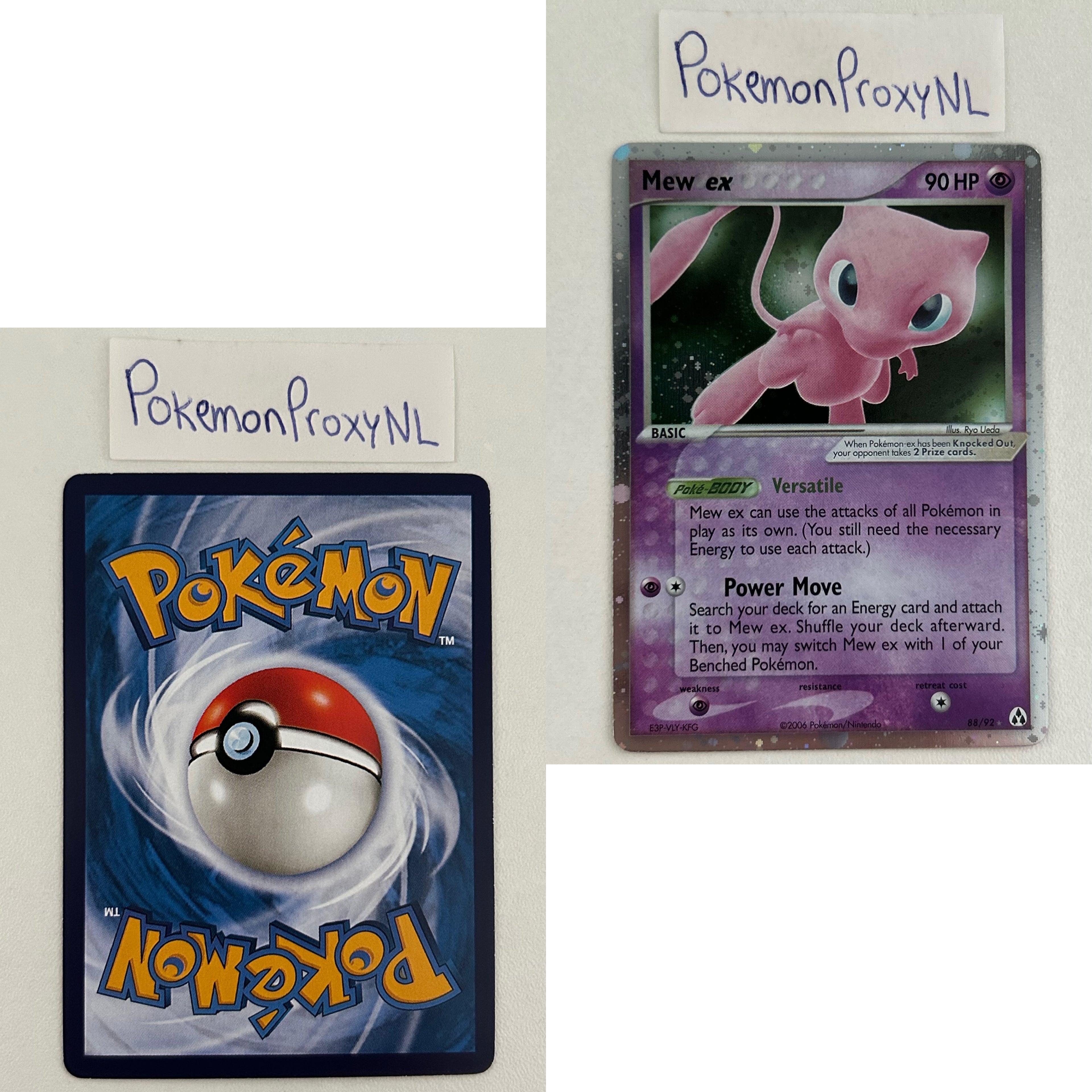 Legend Maker Set (LM) / 1/92 - 93/92 / 2006 / PROXY Pokémon TCG card(s)