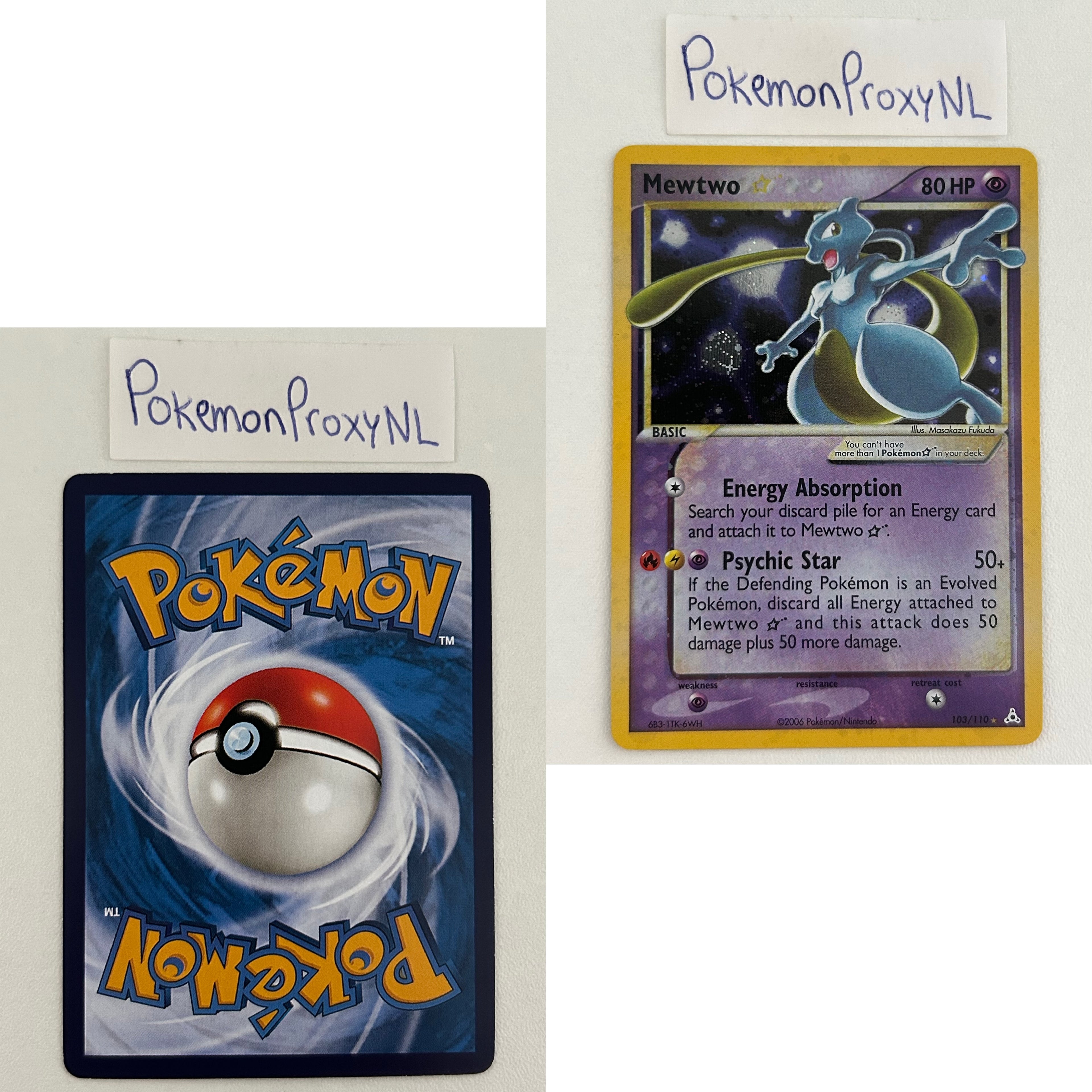 Holon Phantoms Set (HP) / 1/110 - 111/110 / 2006 / PROXY Pokémon TCG card(s)