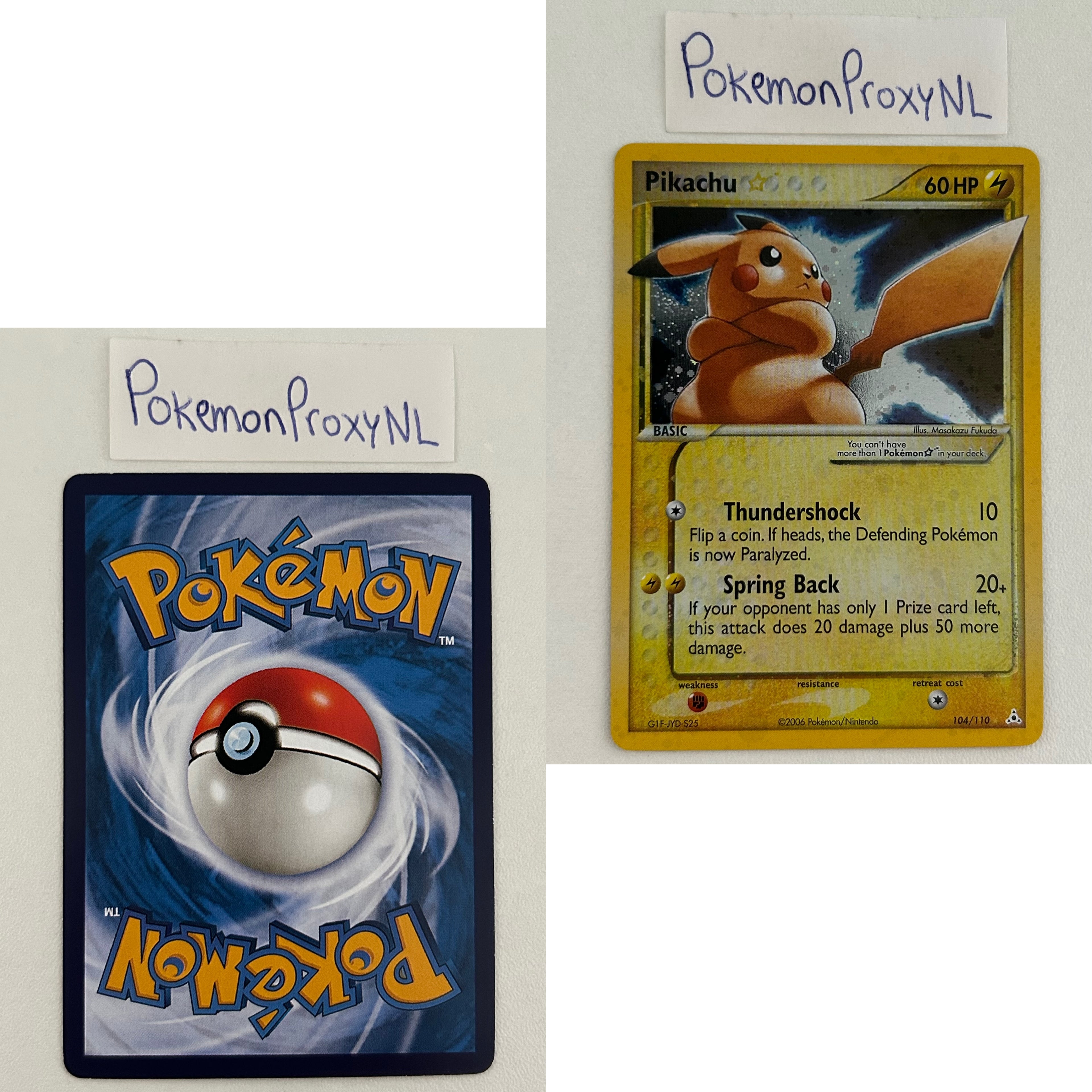 Holon Phantoms Set (HP) / 1/110 - 111/110 / 2006 / PROXY Pokémon TCG card(s)